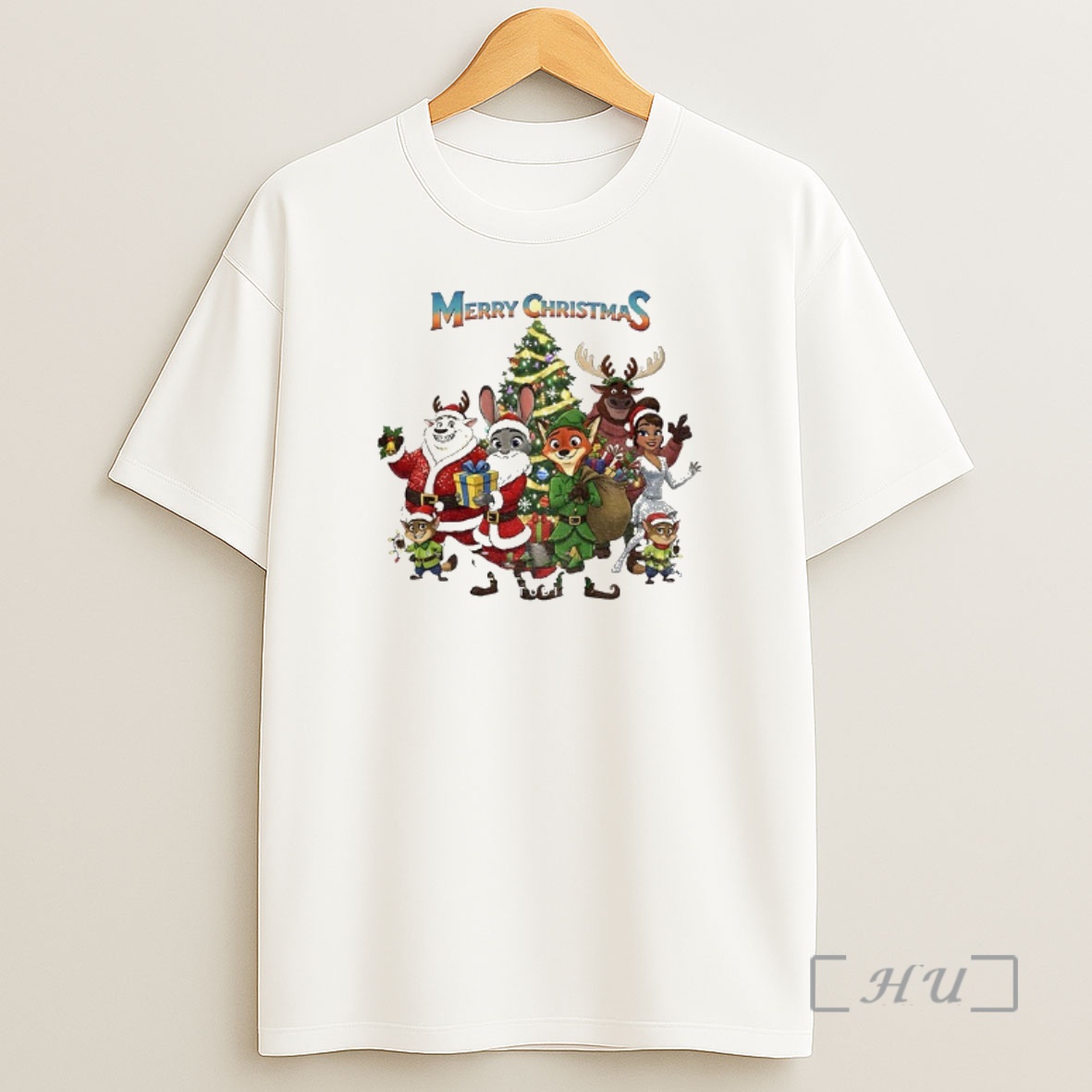 Officials Judy Hopps Nick Wilde And Friends Zootopia Christmas Shirt Sweatshirt Tee