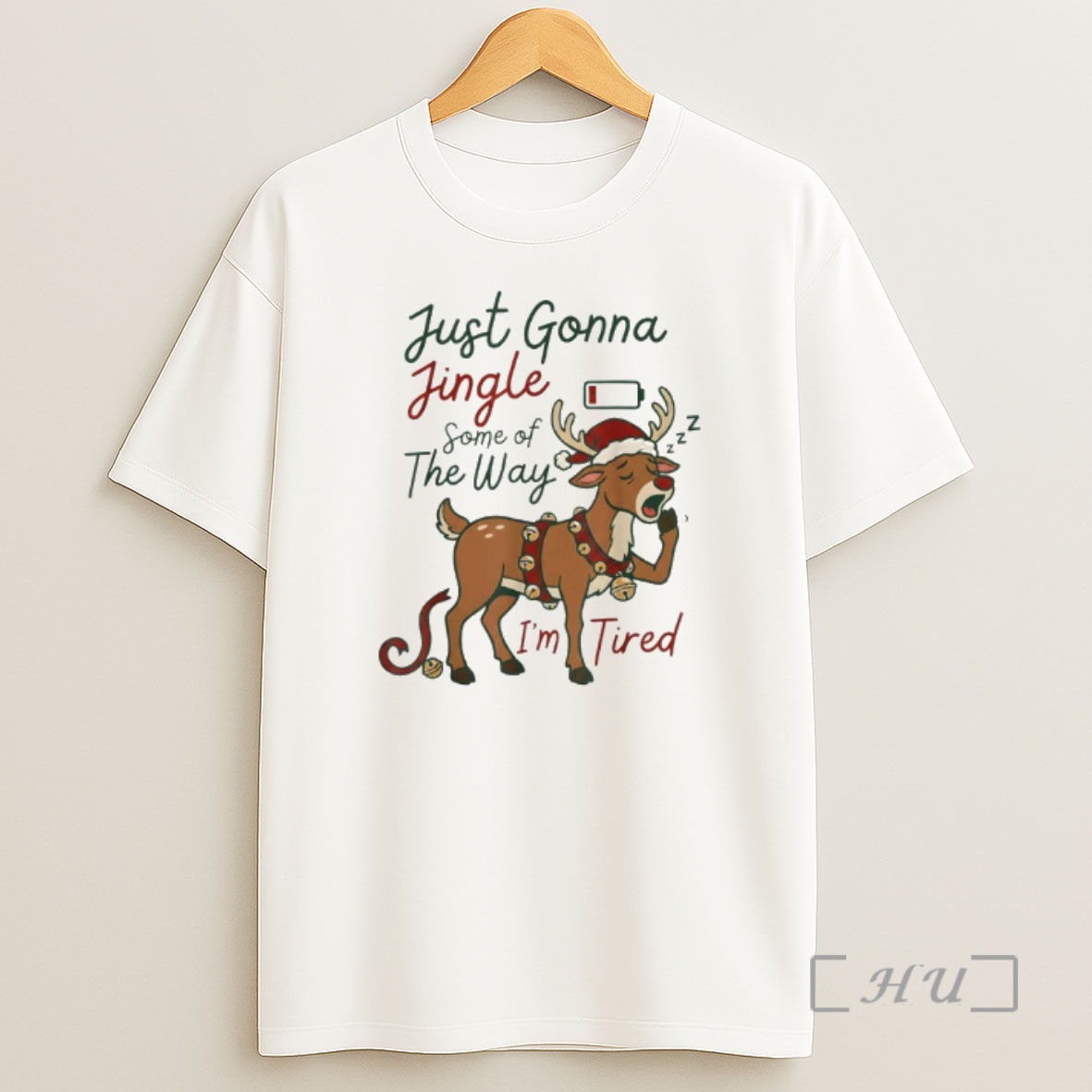 Officials Just Gonna Jingle Some Of The Way Im Tired Reindeer Christmas Premium Shirt Sweatshirt Tee