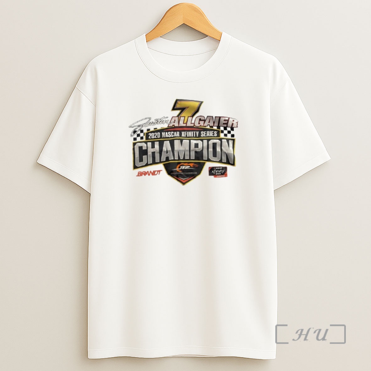 Officials Justin Allgaier 2020 Nascar Xfinity Series Champion Shirt Sweatshirt Tee