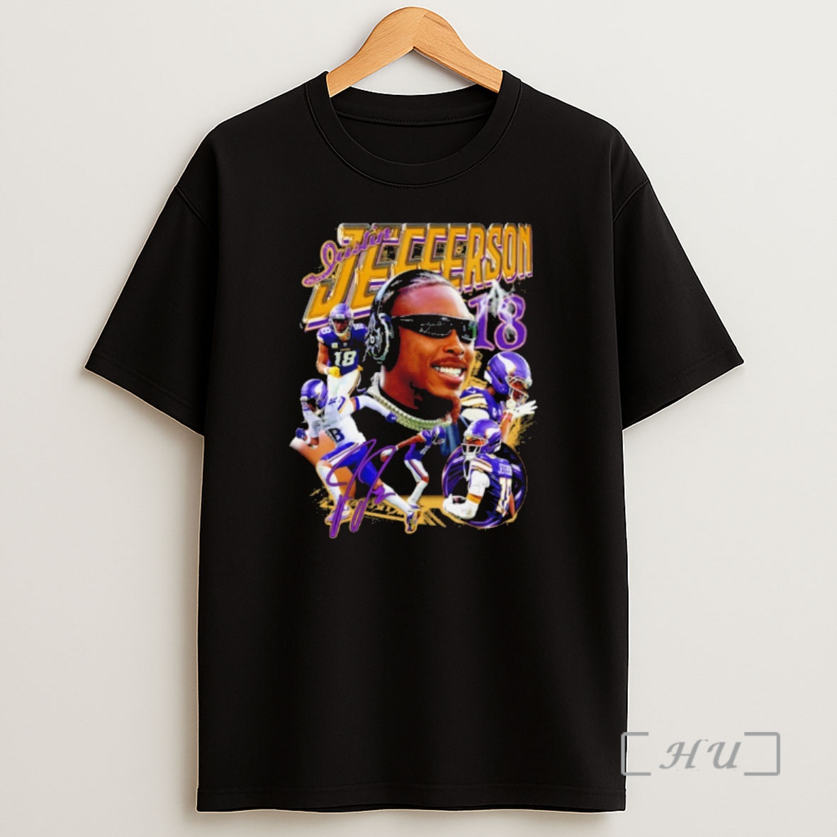 Officials Justin Jefferson Nfl Minnesota Vikings Graphic Shirt Sweatshirt Tee