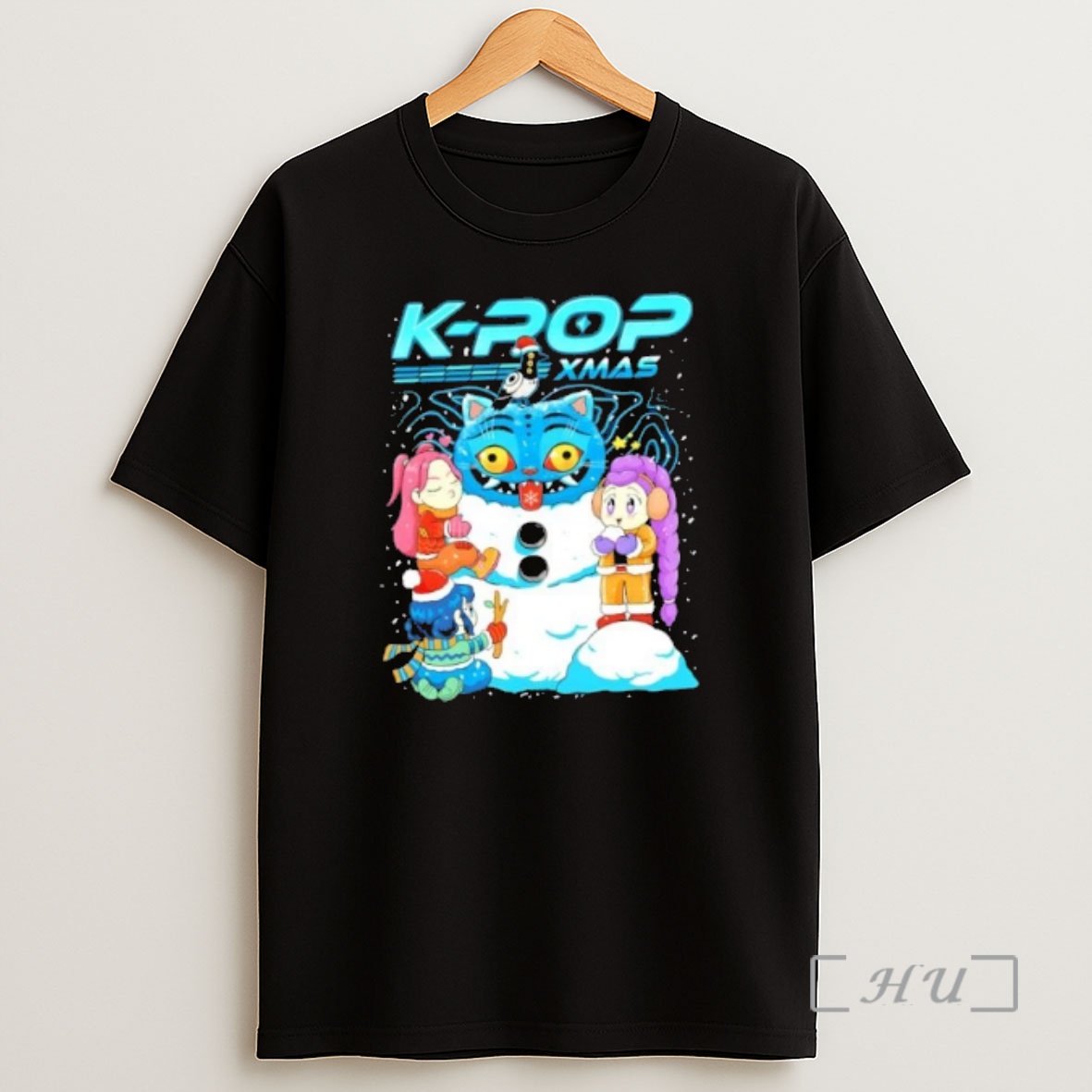 Officials K Pop Xmas Anime Graphic Shirt Sweatshirt Tee