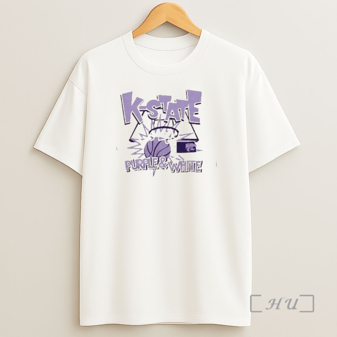 Officials K State Wildcats Purple And White Slam Premium Shirt Sweatshirt Tee