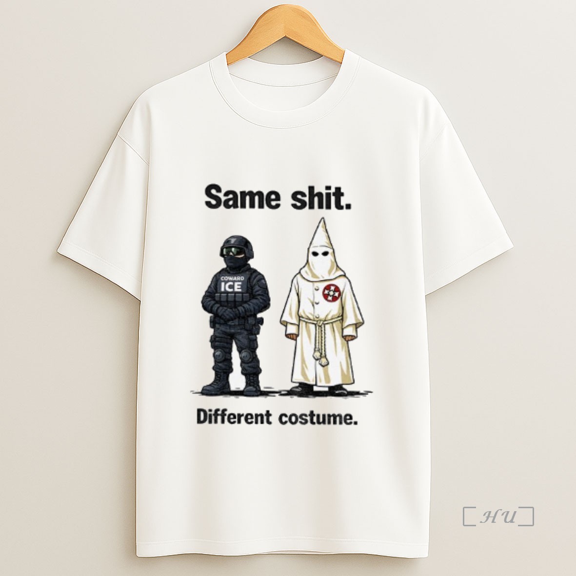 Officials Kkk Coward Ice Same Shit Different Costume Shirt Sweatshirt Tee