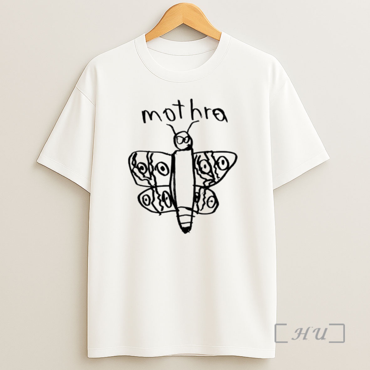 Officials Kaiju Mothra Sketch Shirt Sweatshirt Tee