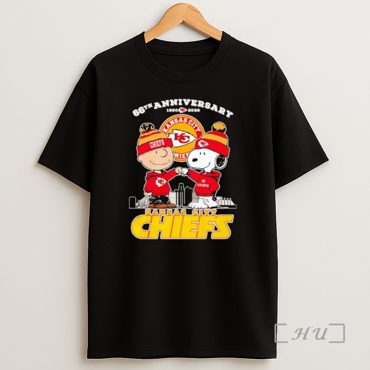 Officials Kansas City Chiefs 66th Anniversary 1960 2026 Snoopy Shirt Sweatshirt Tee