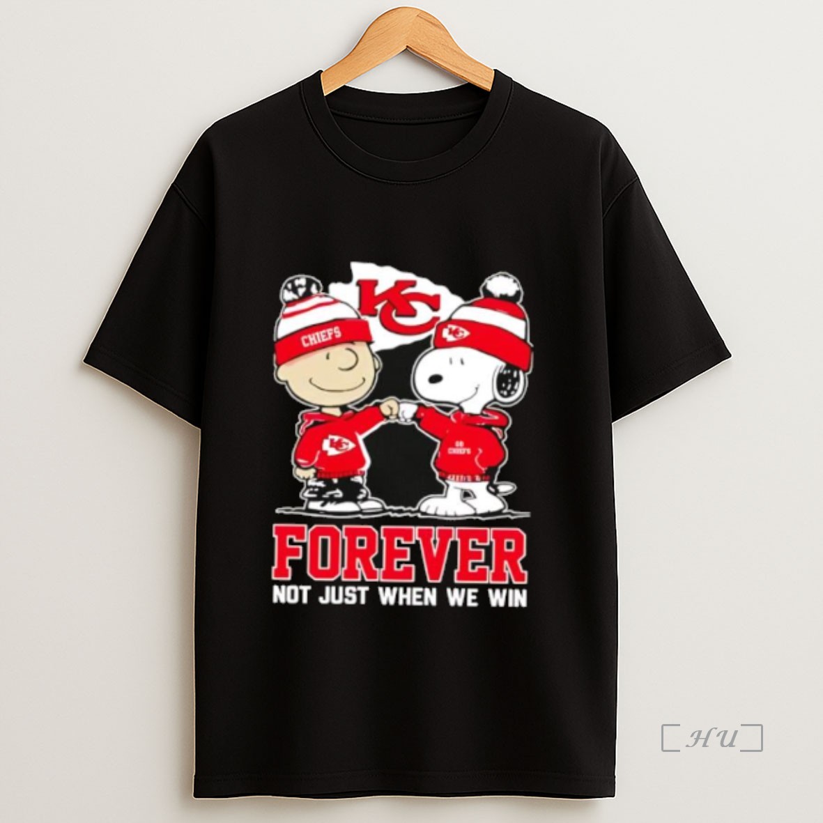 Officials Kansas City Chiefs Charlie Brown And Snoopy Forever Not Just When We Win Shirt Sweatshirt Tee