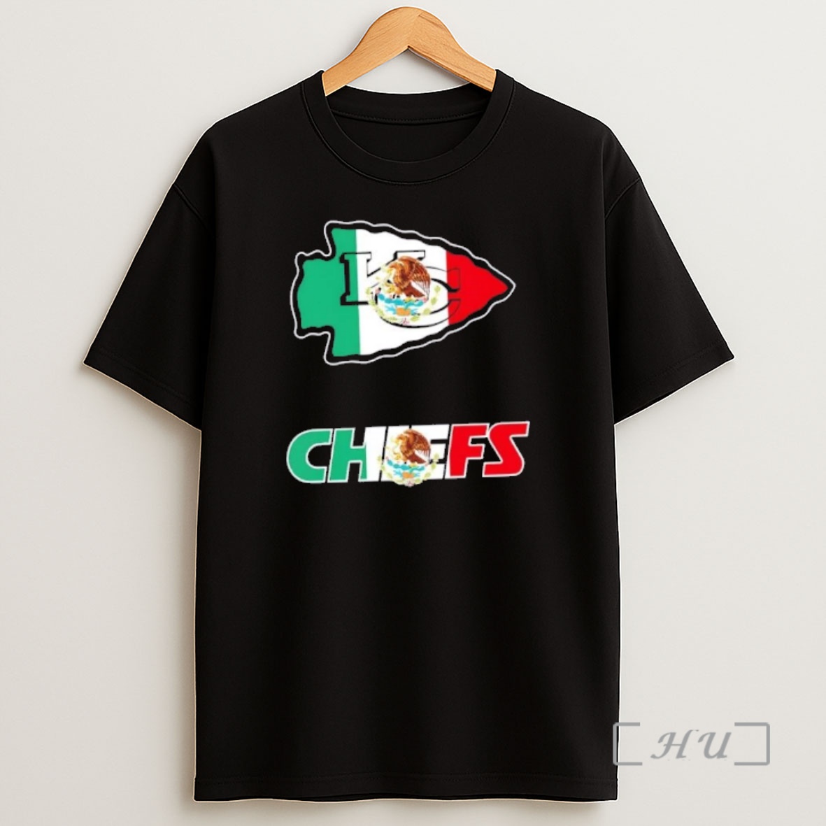Officials Kansas City Chiefs Football X Mexican Flag Logo Premium Shirt Sweatshirt Tee