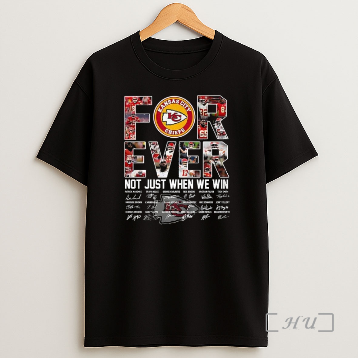 Officials Kansas City Chiefs Forever Not Just When We Win Thank You For The Memories Signature Premium Shirt Sweatshirt Tee