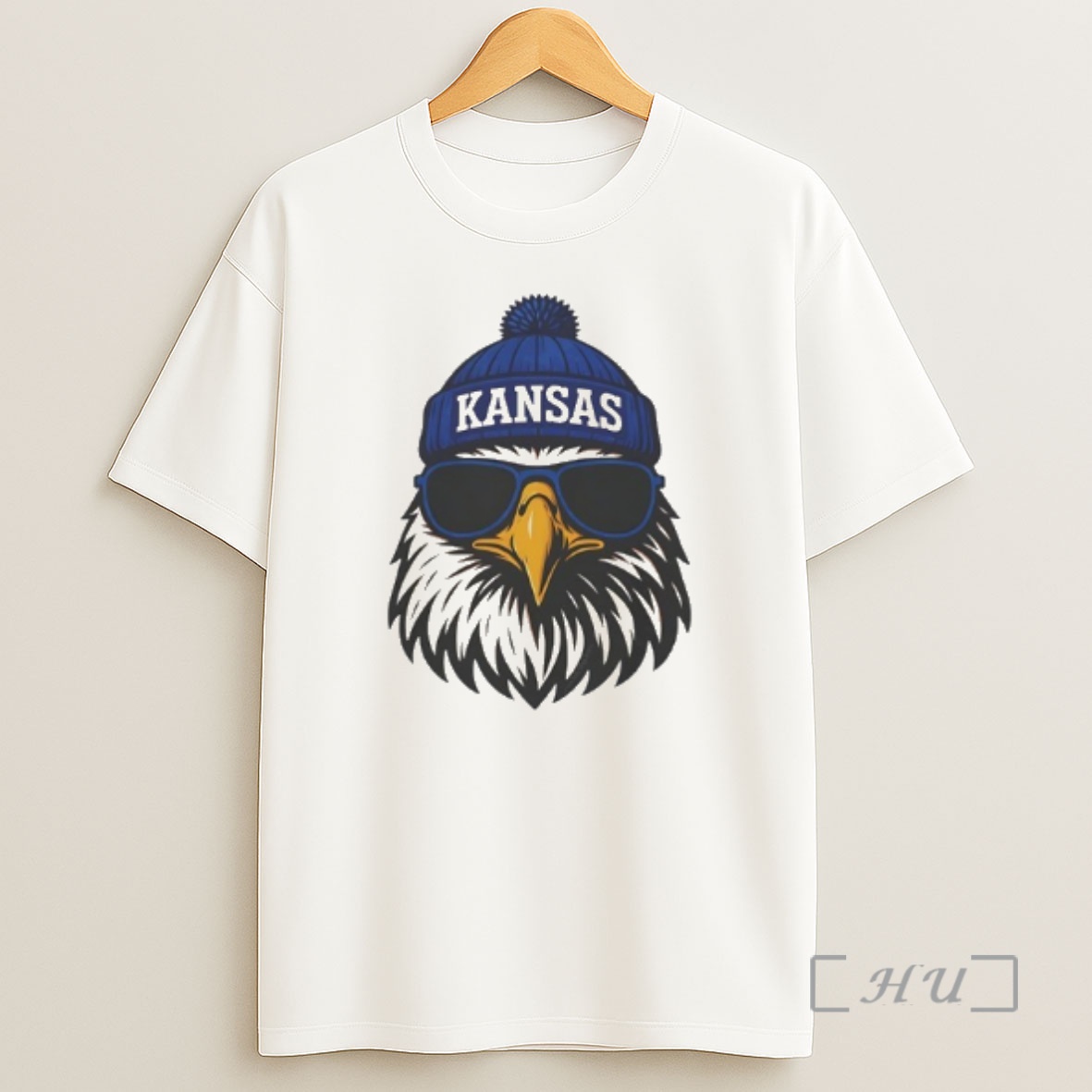 Officials Kansas Jayhawks Jayhawk With Hat And Glasses Shirt Sweatshirt Tee