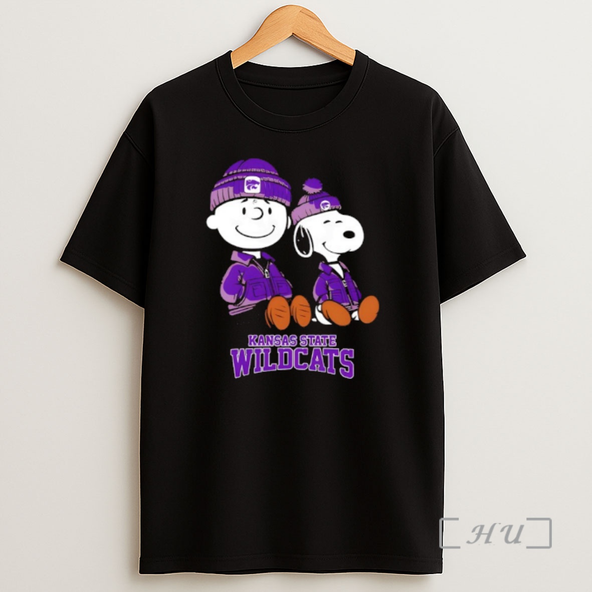 Officials Kansas State Wildcats X Snoopy And Charlie Brown Shirt Sweatshirt Tee