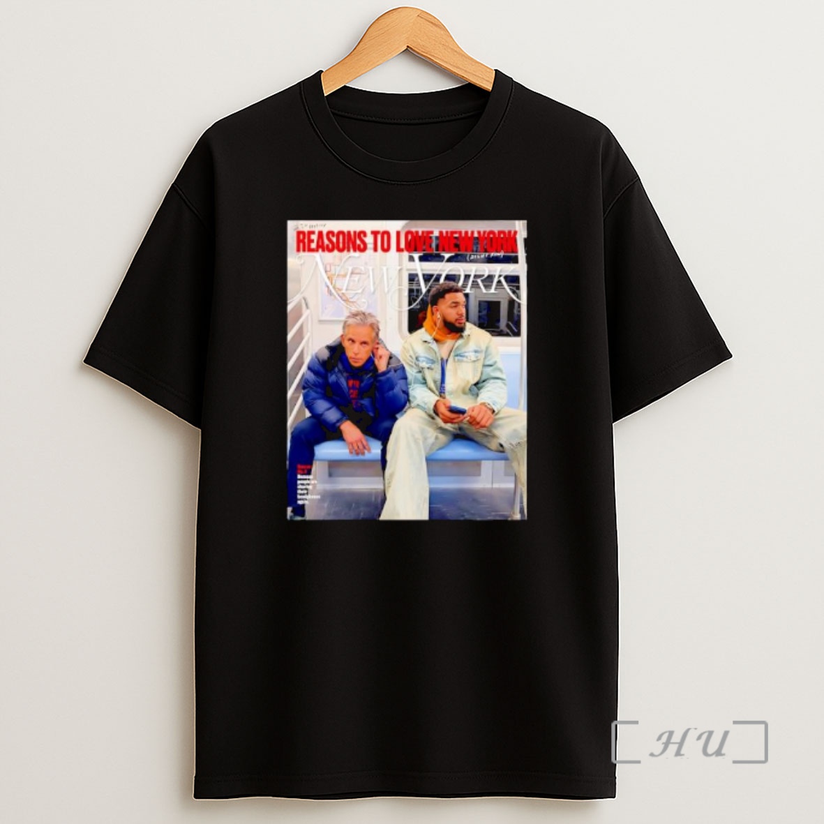 Officials Karl Anthony Towns And Ben Stiller New York Magazine Ornaments Shirt Sweatshirt Tee