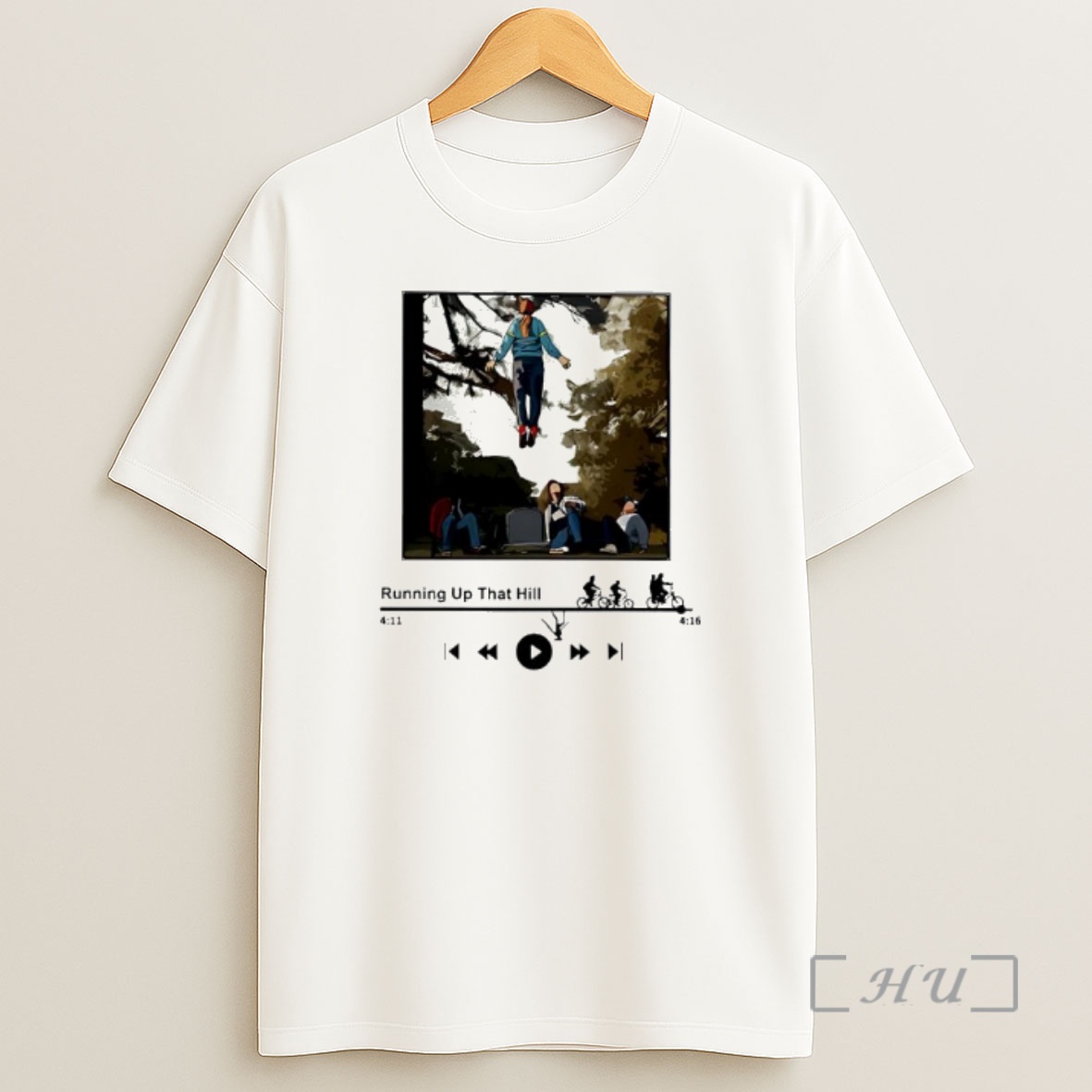 Officials Kate Bush Running Up That Hill Song Stranger Things Shirt Sweatshirt Tee