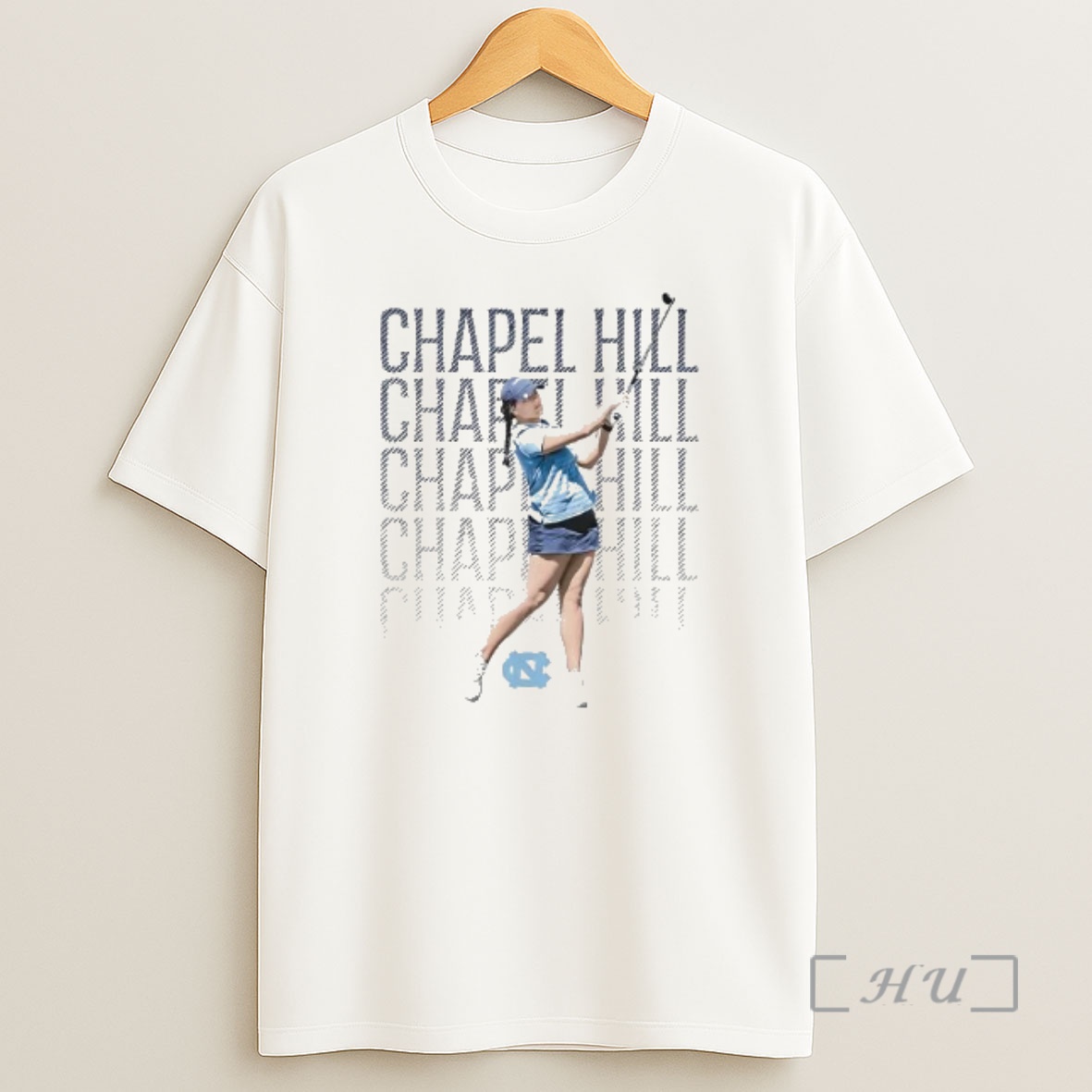 Officials Katie Vu Batting Illustrated Chapel Hill Shirt Sweatshirt Tee