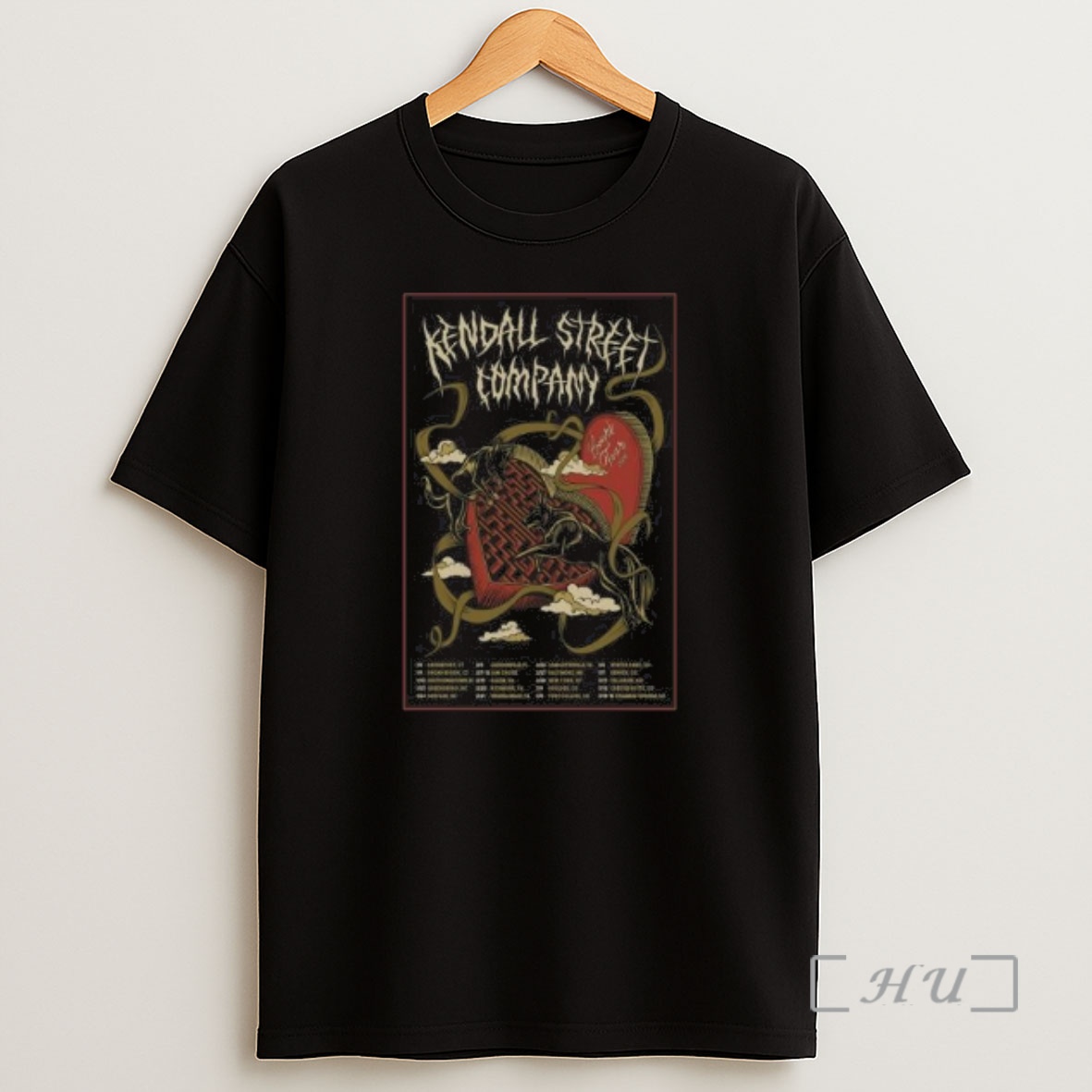 Officials Kendall Street Company Live Lovers Tour 2026 Circle Black Premium Shirt Sweatshirt Tee