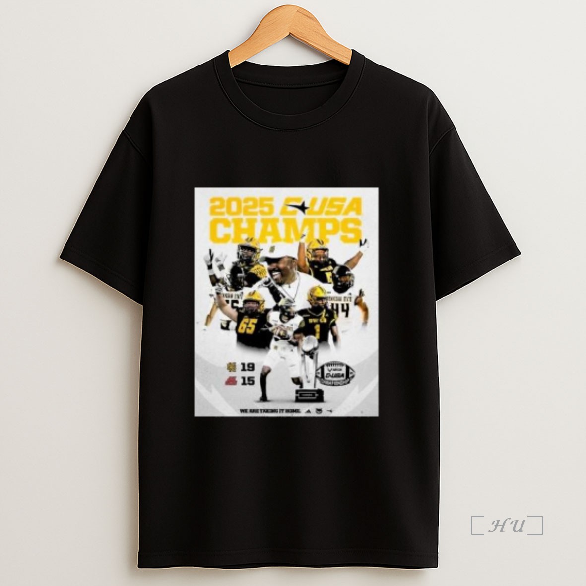 Officials Kennesaw State Owls 2025 Conference Usa Football Champions We Are Taking It Home Circle Black Premium Shirt Sweatshirt Tee
