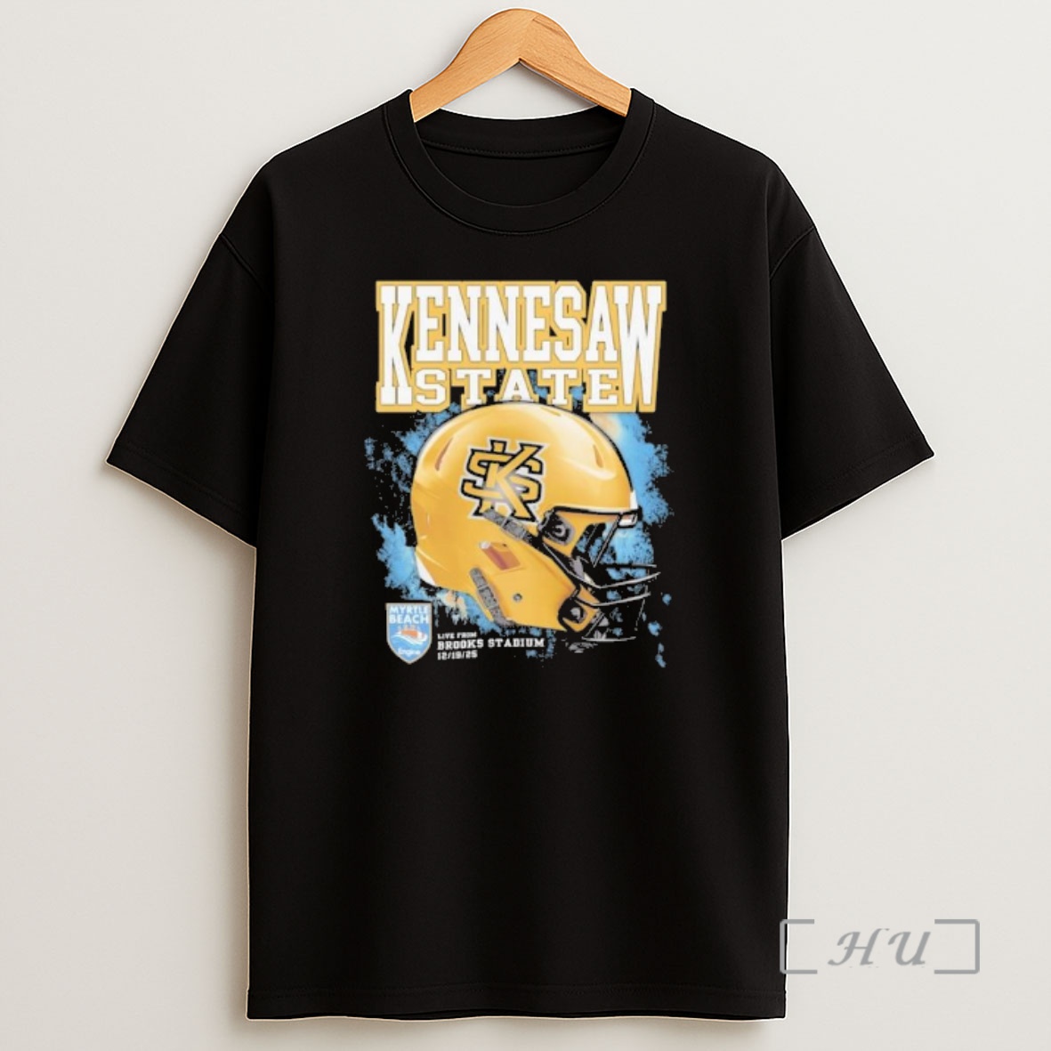 Officials Kennesaw State Owls Myrtle Beach Bowl Helmet Shirt Sweatshirt Tee