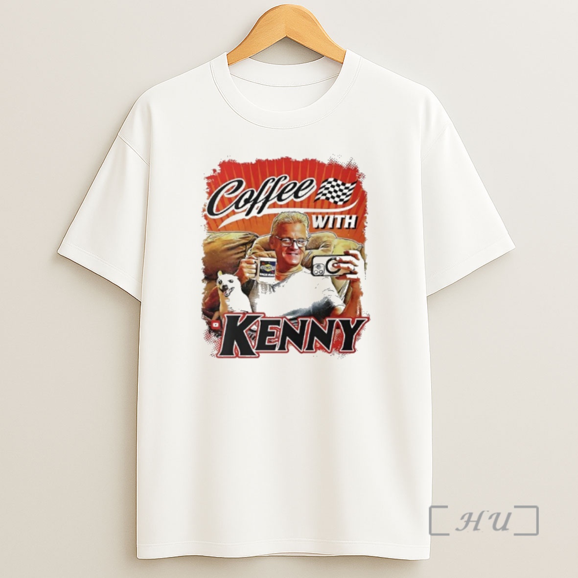 Officials Kenny Wallace Coffee With Kenny Graphic Shirt Sweatshirt Tee