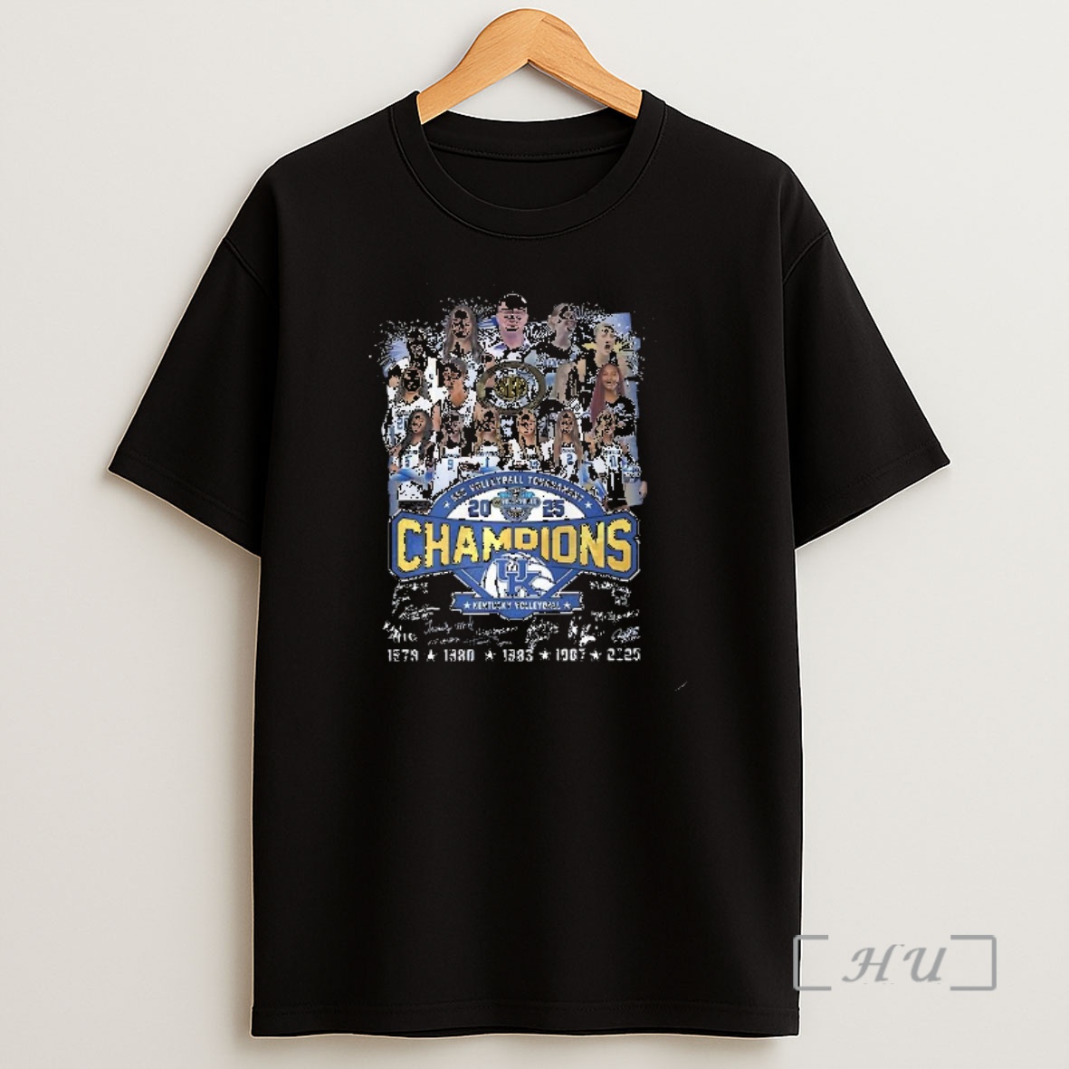 Officials Kentucky Wildcats Sec Womens Volleyball Champions 2025 Player Signature Celebration Shirt Sweatshirt Tee