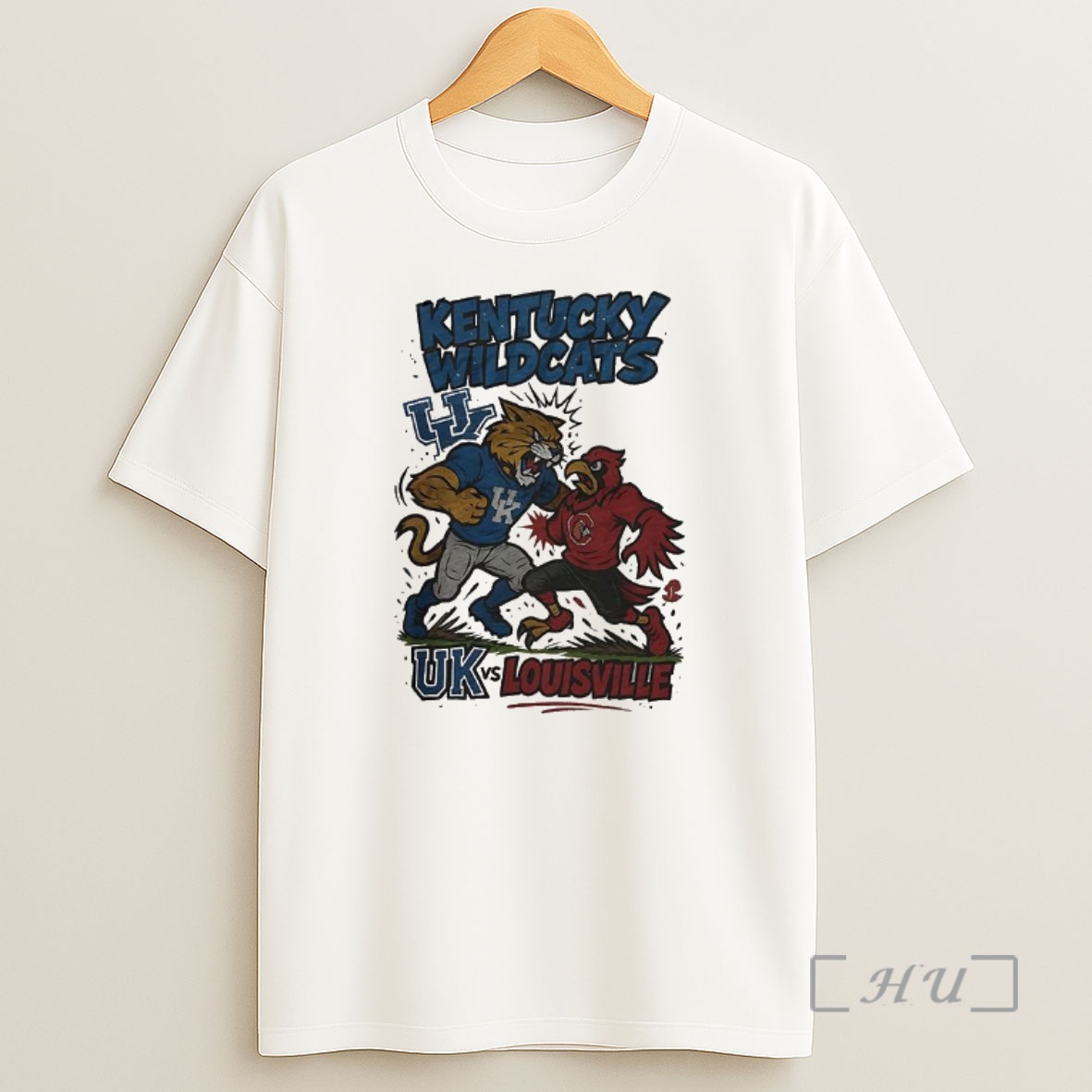 Officials Kentucky Wildcats Vs Louisville Cardinals Ncaa 2025 Artwork Mascot Fight Retro Shirt Sweatshirt Tee