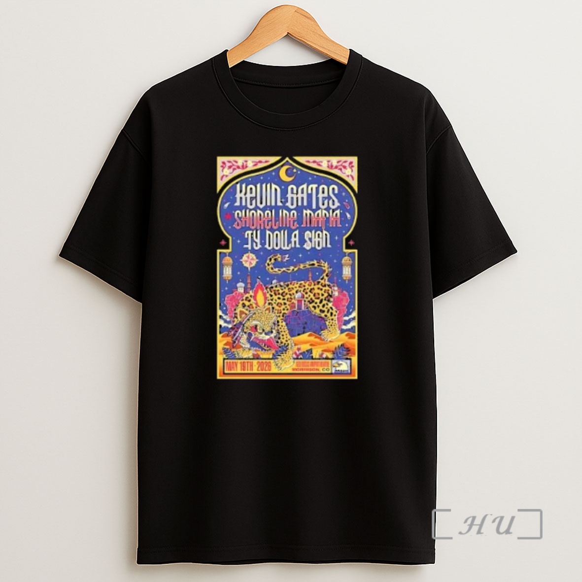 Officials Kevin Gates With Shoreline Mafia And Ty Dolla Sign Live At Red Rocks Amphitheatre 2026 Shirt Sweatshirt Tee