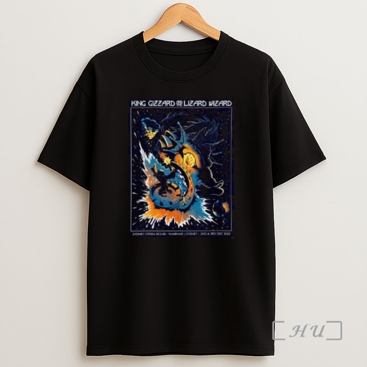 Officials King Gizzard And The Lizard Wizard Warrane Sydney Australia 2025 At Sydney Opera House On 2 And 3 December 2025 Circle Black Premium Shirt Sweatshirt Tee