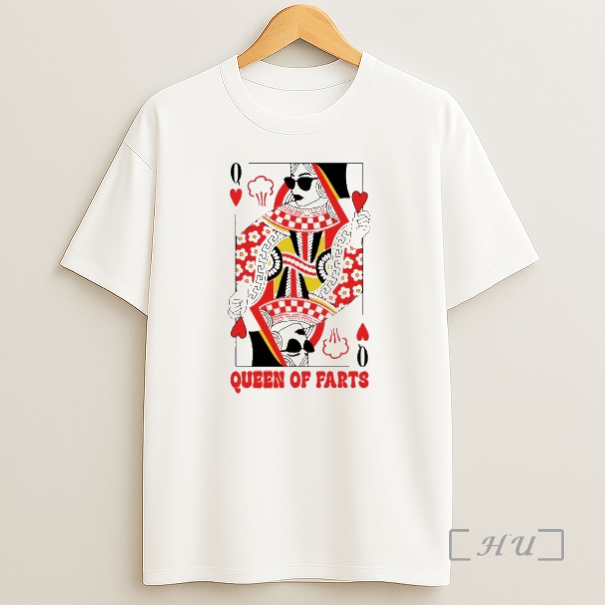 Officials King And Queen Of Farts Card Shirt Sweatshirt Tee