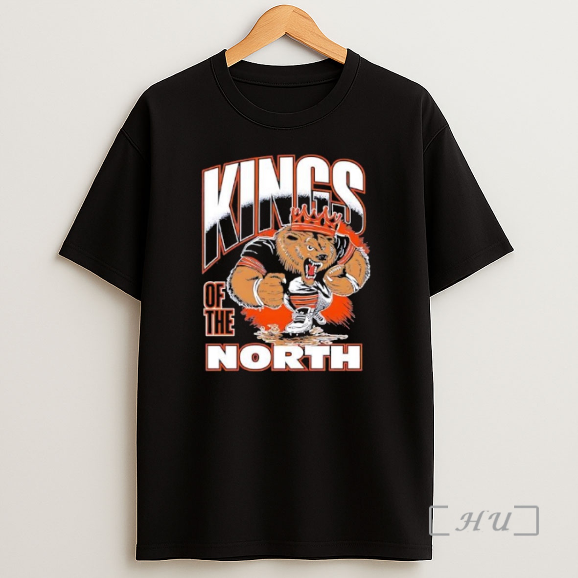Officials Kings Of The North Chicago Bears With Mascot Shirt Sweatshirt Tee