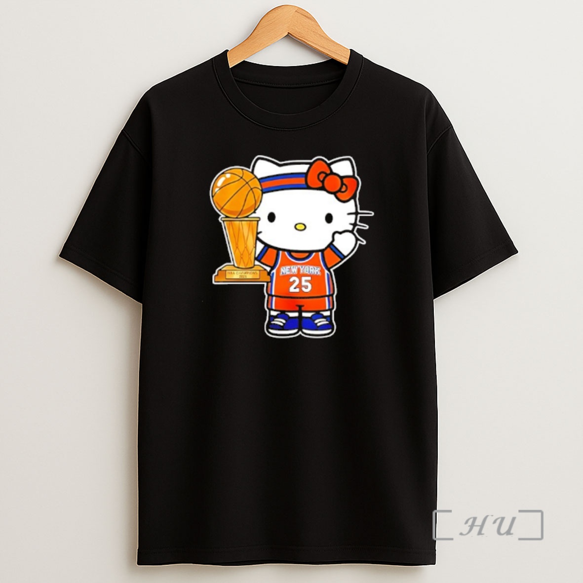 Officials Kitty X New York Knicks 2025 Nba Cup Champions Shirt Sweatshirt Tee