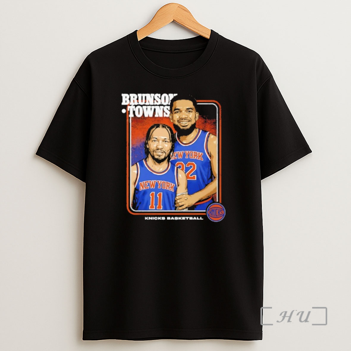 Officials Knicks Step Brothers Jalen Brunson And Karl Anthony Towns Shirt Sweatshirt Tee