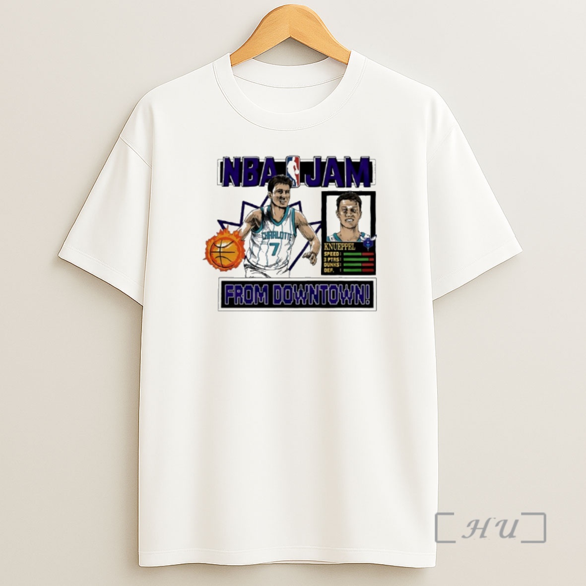 Officials Kon Knueppel Charlotte Hornets Nba Jam From Downtown Shirt Sweatshirt Tee