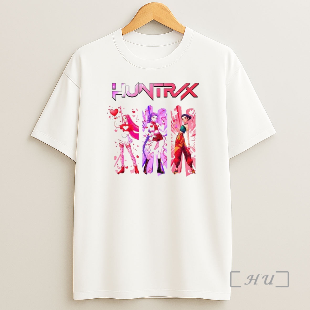 Officials Kpop Huntrix Valentine K Pop Demon Hunters Happy Valentine Shirt Sweatshirt Tee