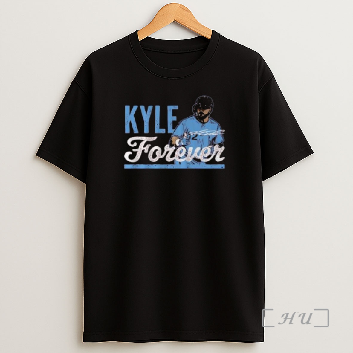 Officials Kyle Schwarber Forever Signature Circle Black Shirt Sweatshirt Tee