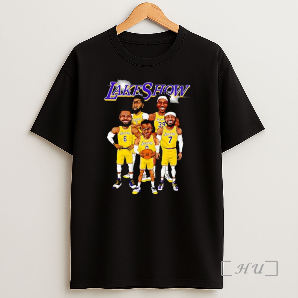 Officials Lakeshow Los Angeles Lakers Team Players Cartoon Premium Shirt Sweatshirt Tee