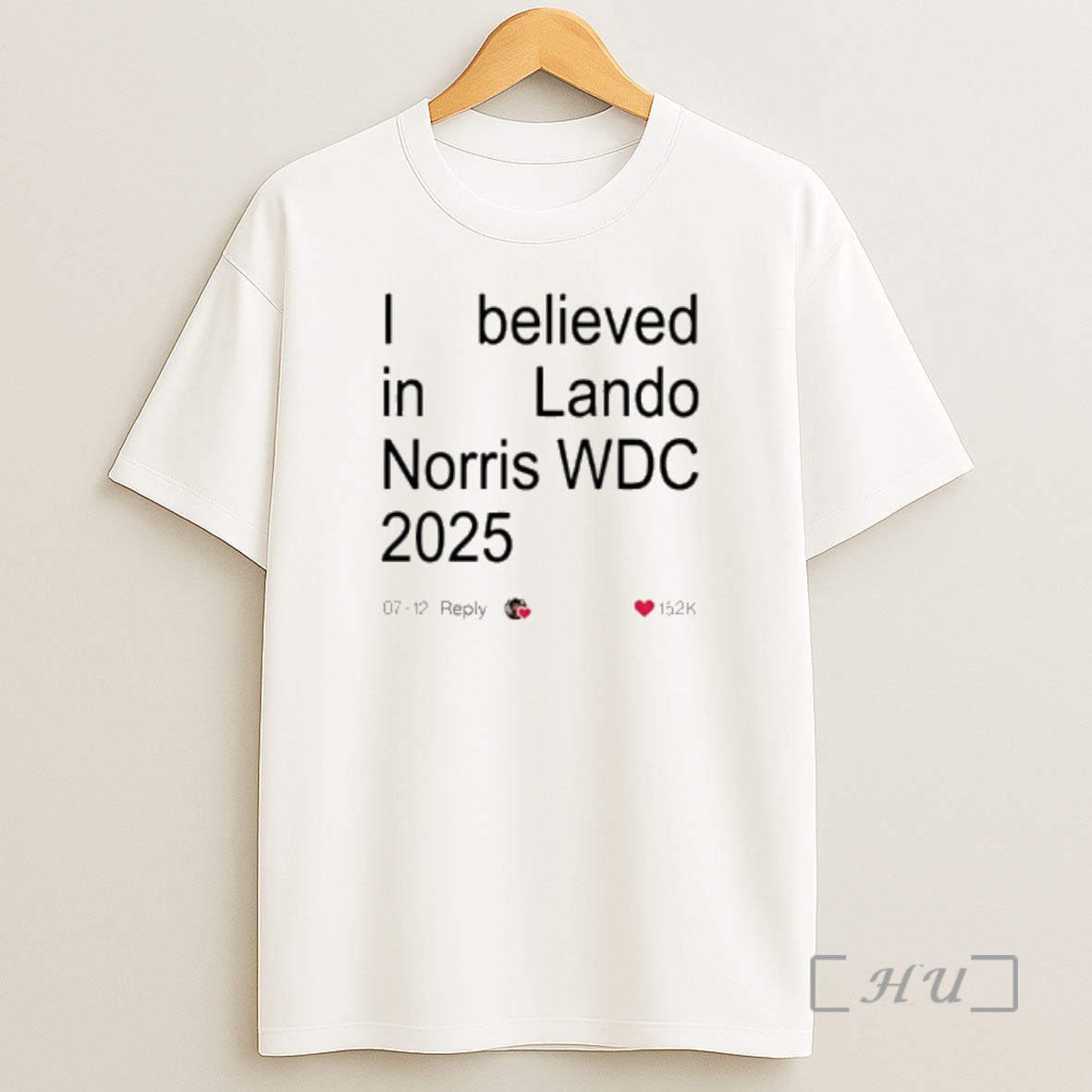 Officials Lando 2025 World Drivers Champions I Believed In Lando Wdc 2025 Shirt Sweatshirt Tee