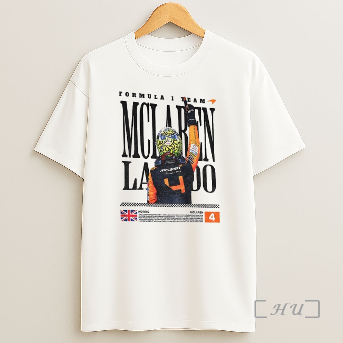 Officials Lando Mclaren F1 Racing Graphic Premium Shirt Sweatshirt Tee
