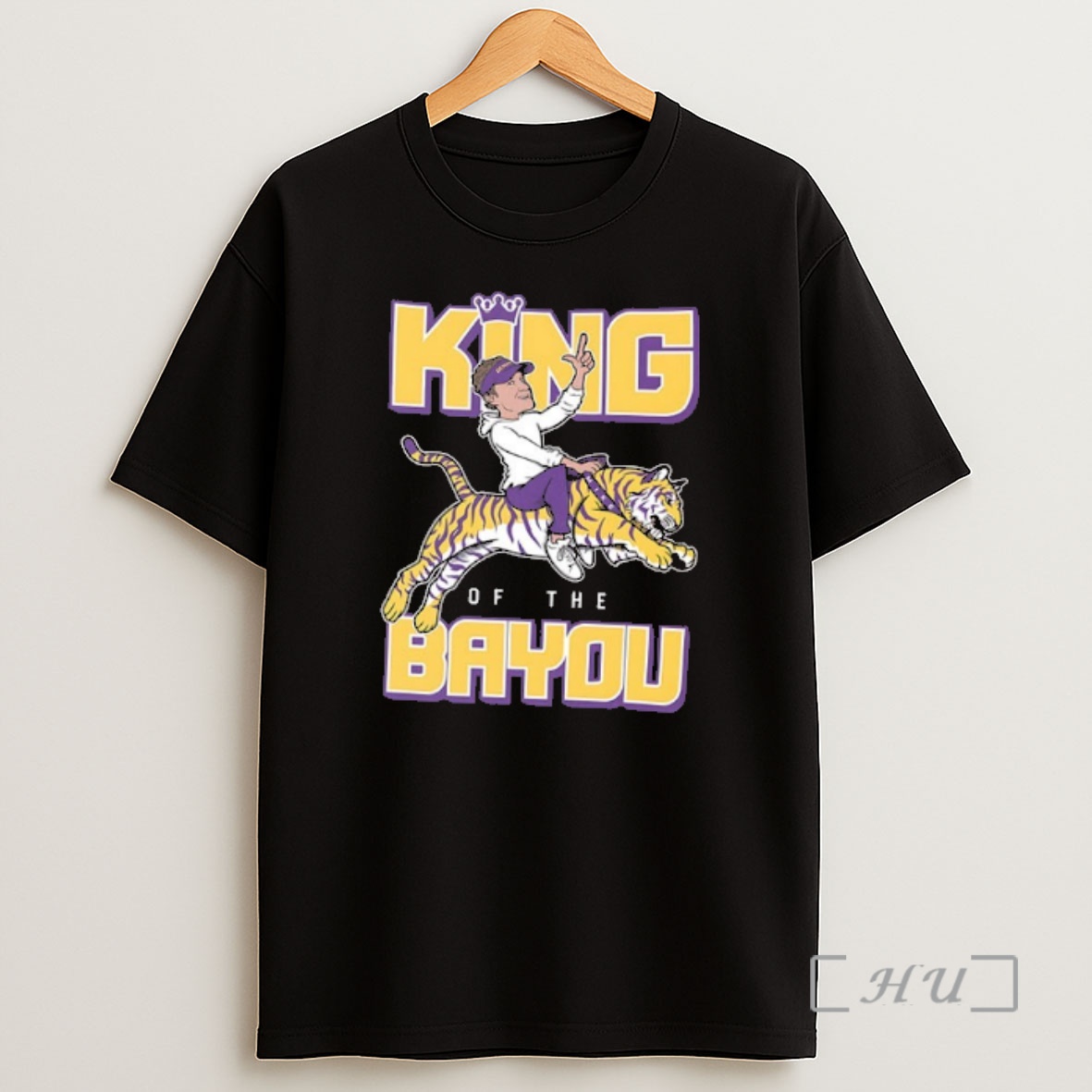 Officials Lane Kiffin King Of The Bayou Suck That Tiger Dick Bitch Hoe 2 Sided Premium Shirt Sweatshirt Tee