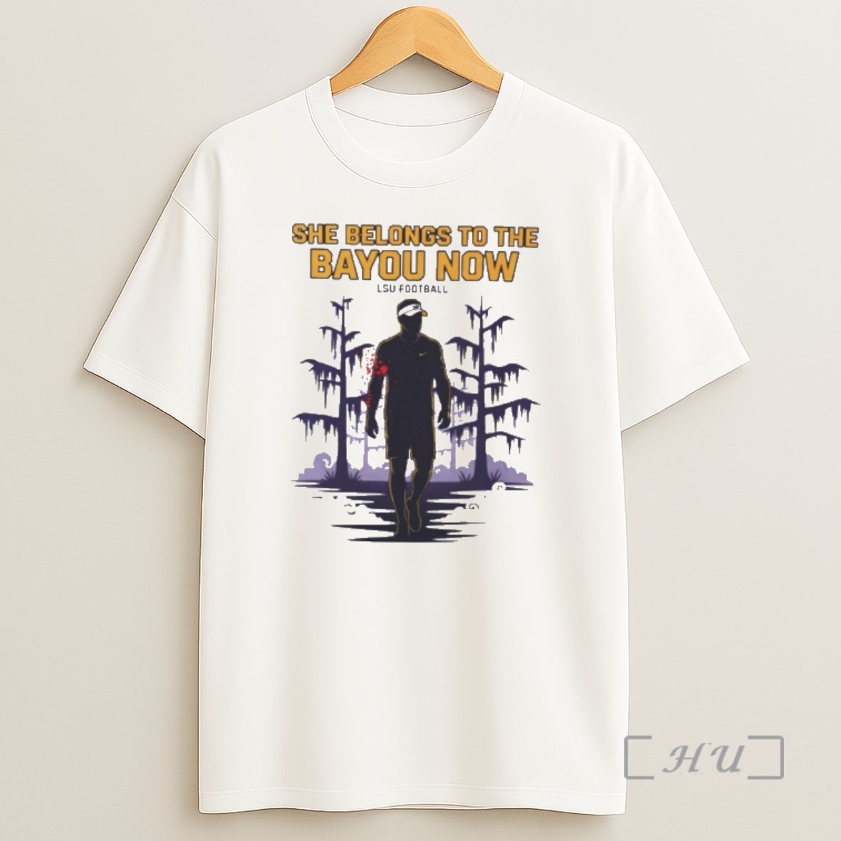 Officials Lane Kiffin Lsu Tigers She Belongs To The Bayou Now Premium Shirt Sweatshirt Tee