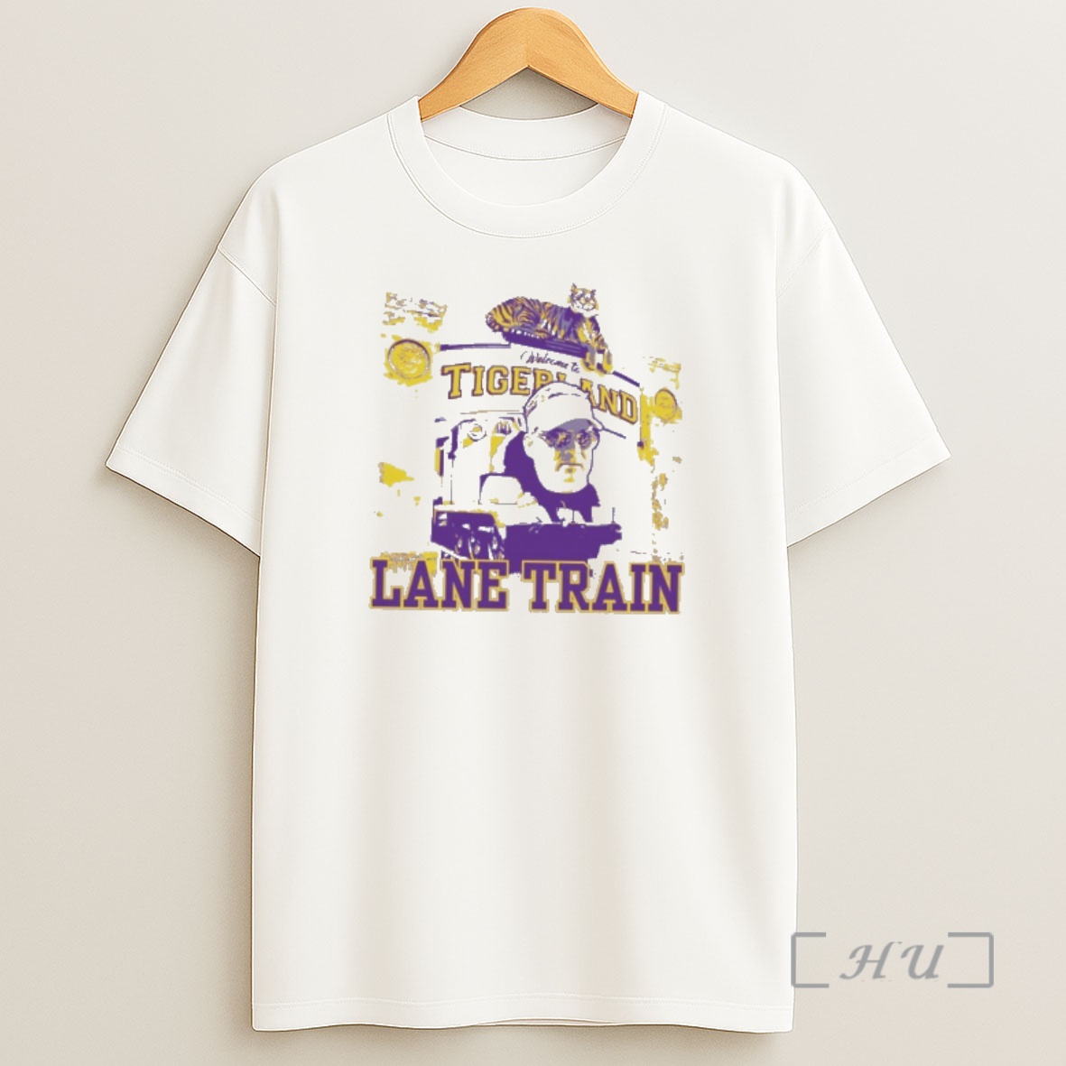 Officials Lane Train Welcome To Tigerland Lane Kiffin Coach Lsu Tigers Premium Shirt Sweatshirt Tee