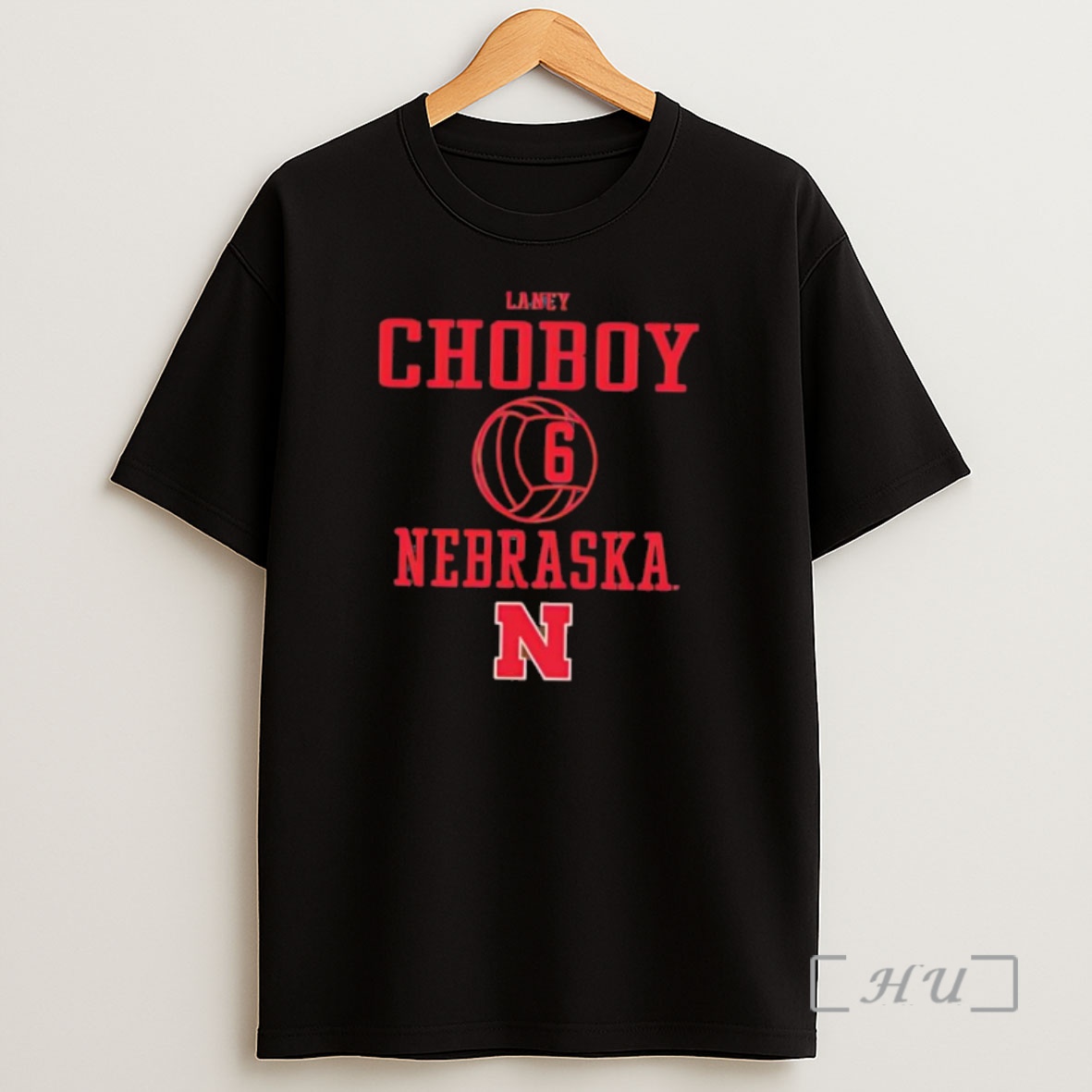 Officials Laney Choboy Nebraska Cornhuskers Text Simple Premium Shirt Sweatshirt Tee