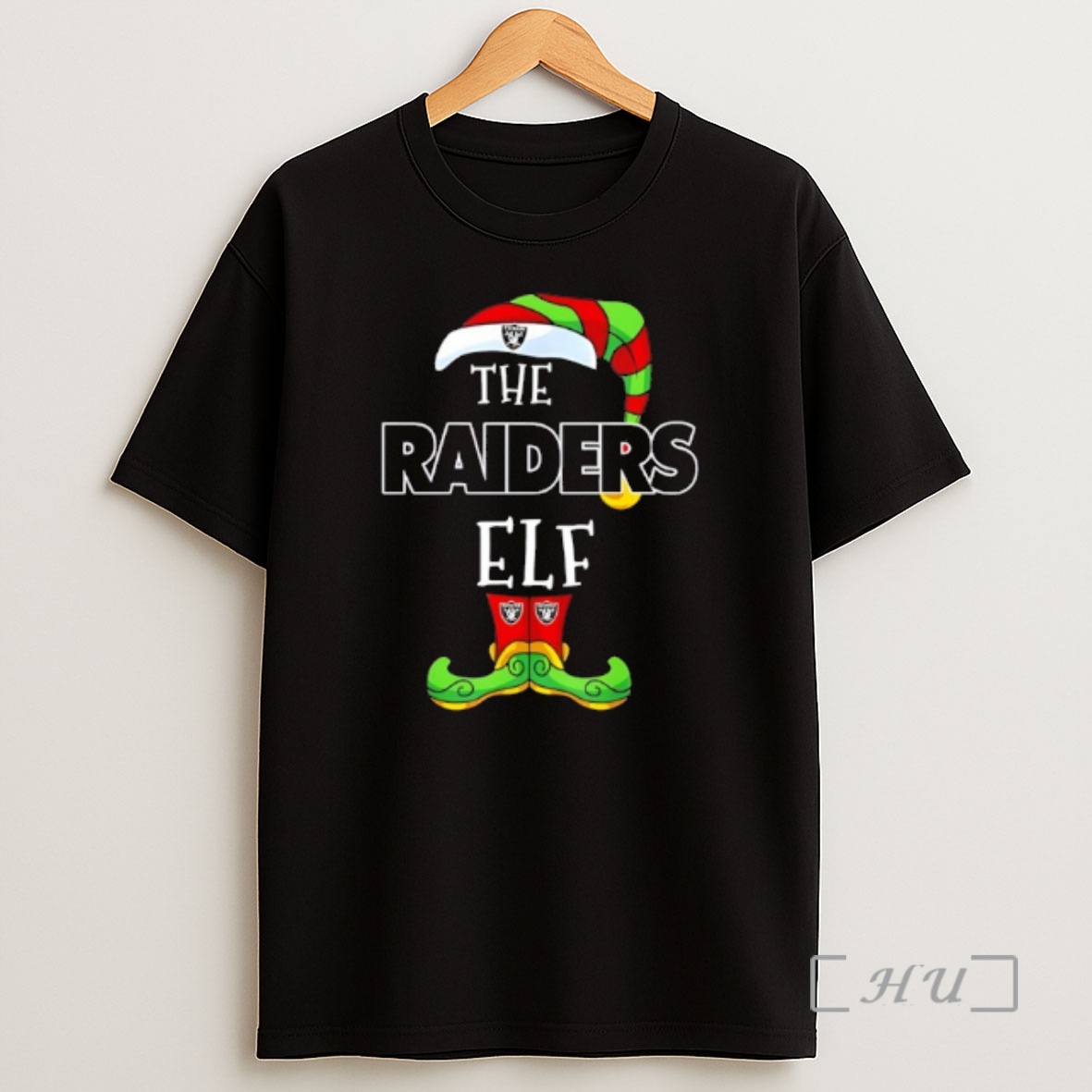 Officials Las Vegas Raiders Christmas Elf Shirt Sweatshirt Tee