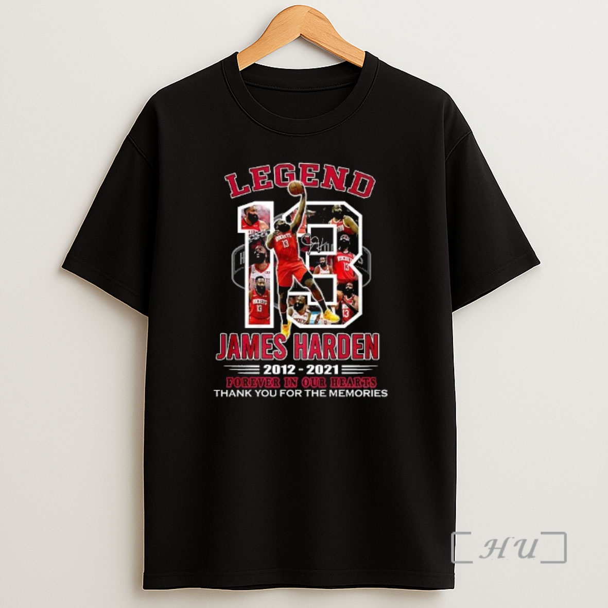Officials Legend James Harden Forever In Our Hearts Signature Premium Shirt Sweatshirt Tee