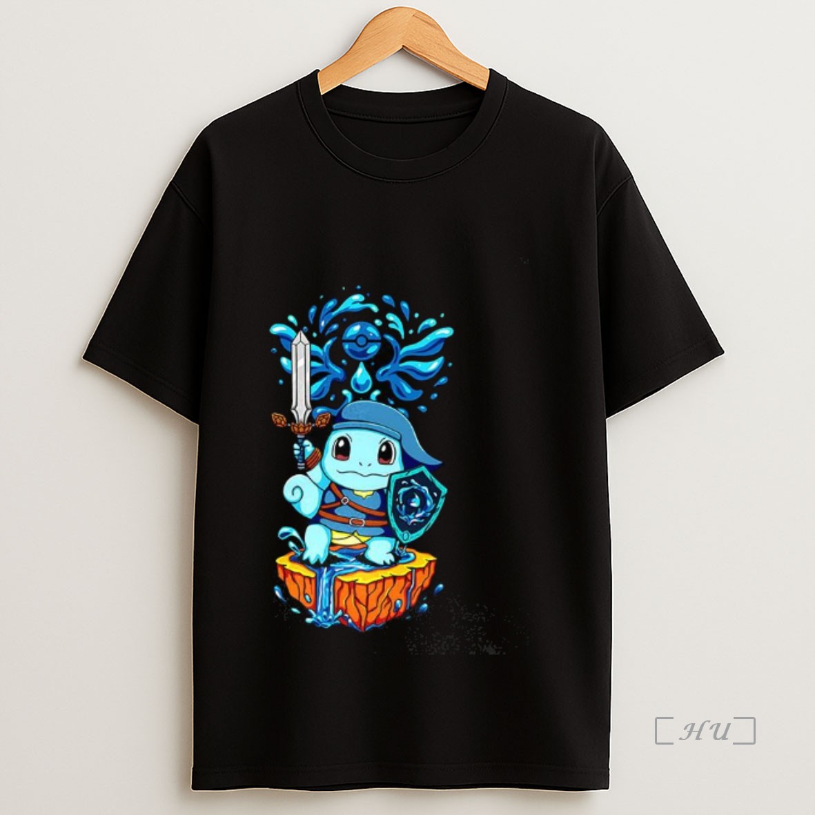 Officials Legend Of Water Squirtle Pokemon X The Legend Of Zelda Shirte Premium Shirt Sweatshirt Tee