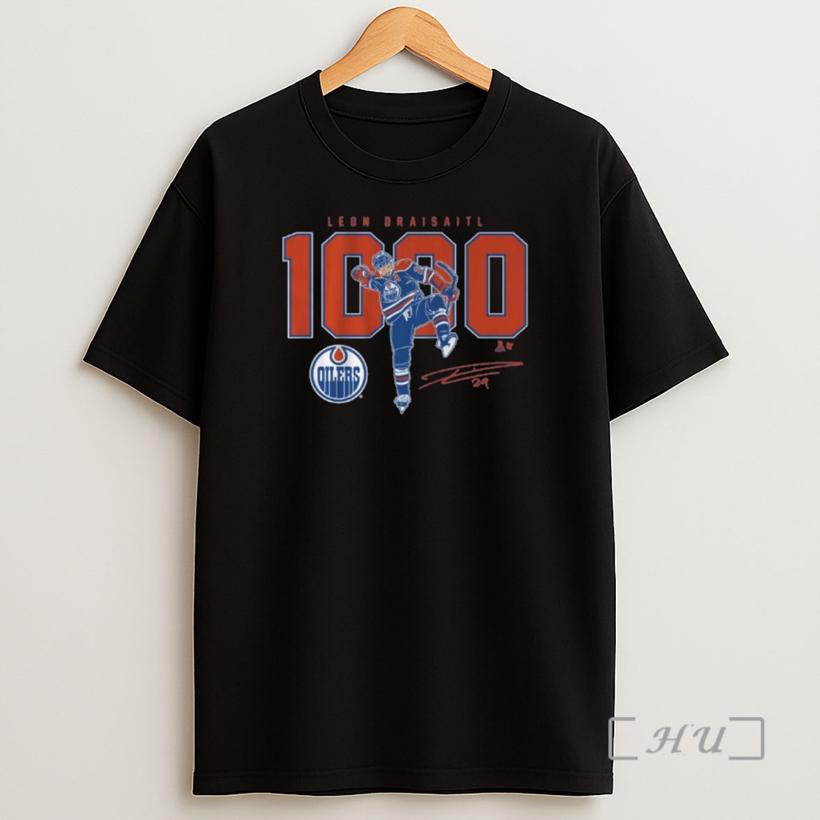 Officials Leon Draisaitl Edmonton Oilers 1000 Career Nhl Point Shirt Sweatshirt Tee