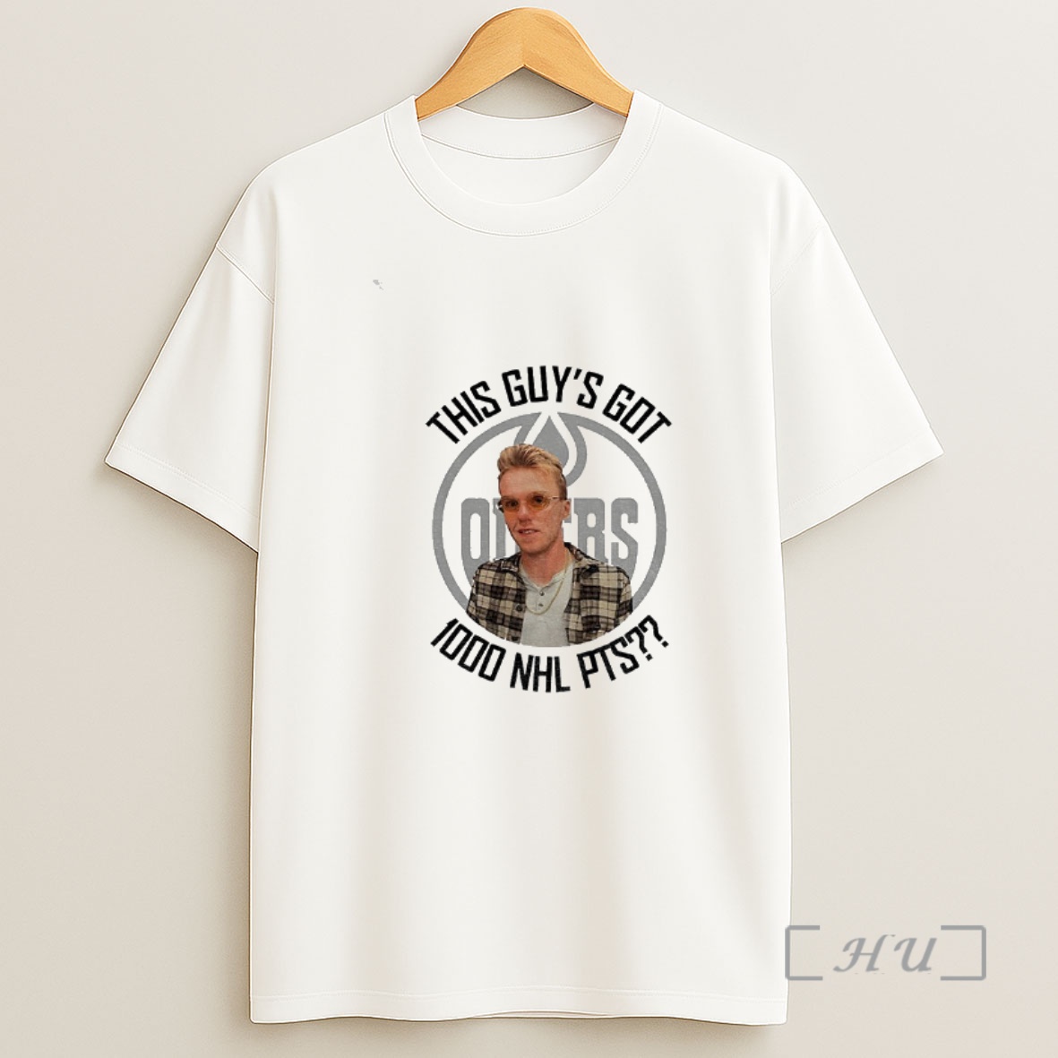 Officials Leon Draisaitl Wearing Connor Mcdavid This Guys Got 1000 Nhl Points Shirt Sweatshirt Tee