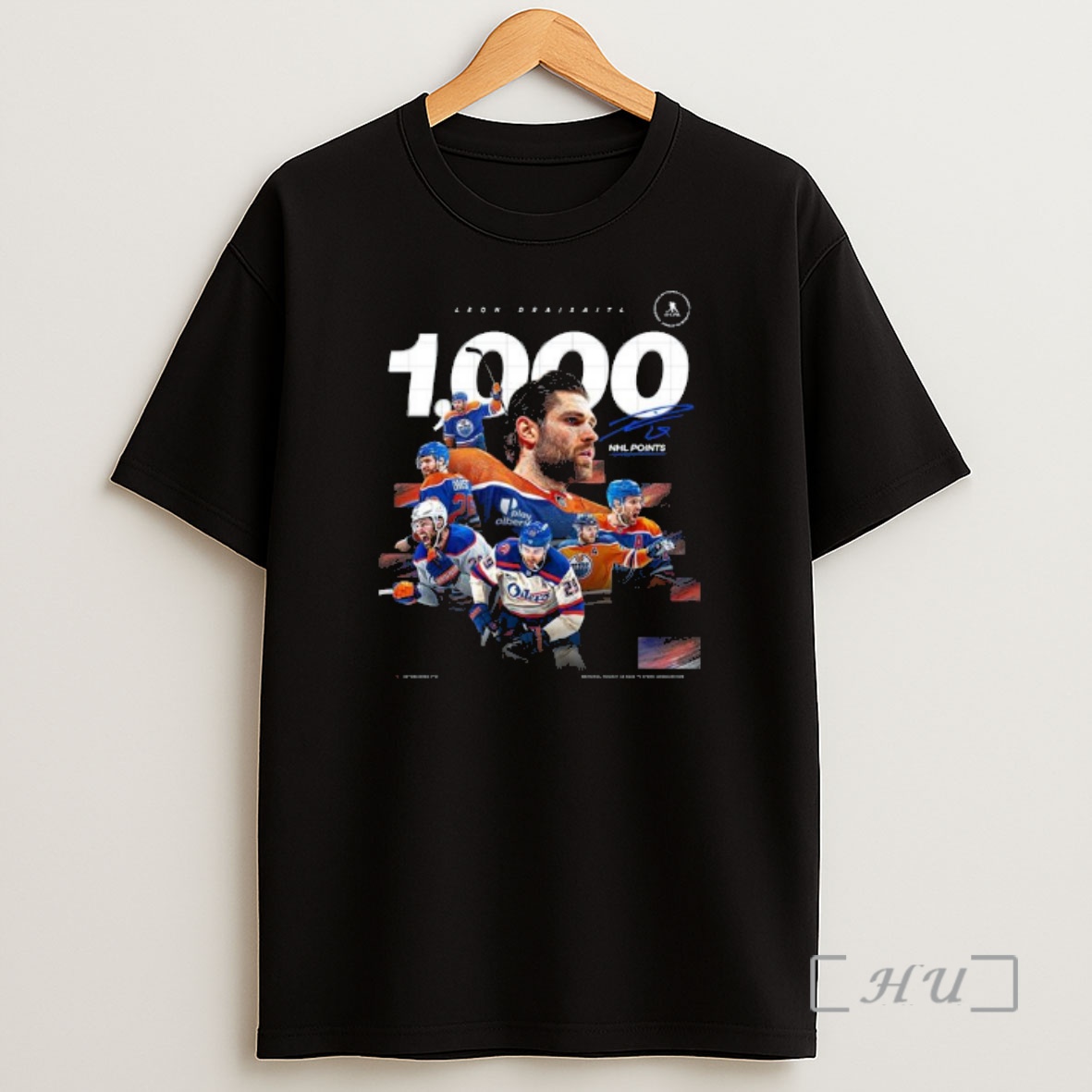 Officials Leon Draisaitl On 1000 Nhl Career Points Shirt Sweatshirt Tee