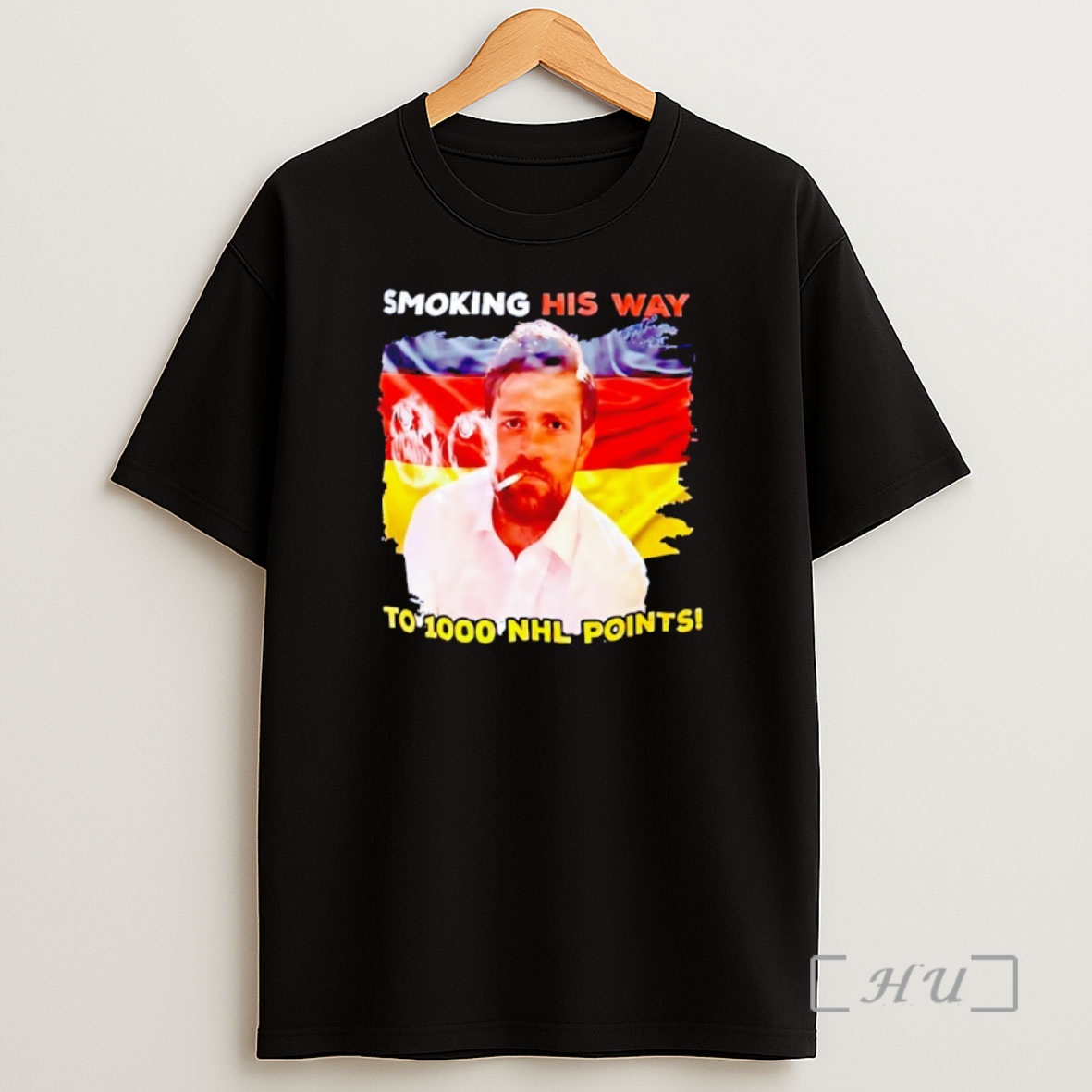 Officials Leon Draisaitl Smoking His Way To 1000 Nhl Points Edmonton Oilers Shirt Sweatshirt Tee
