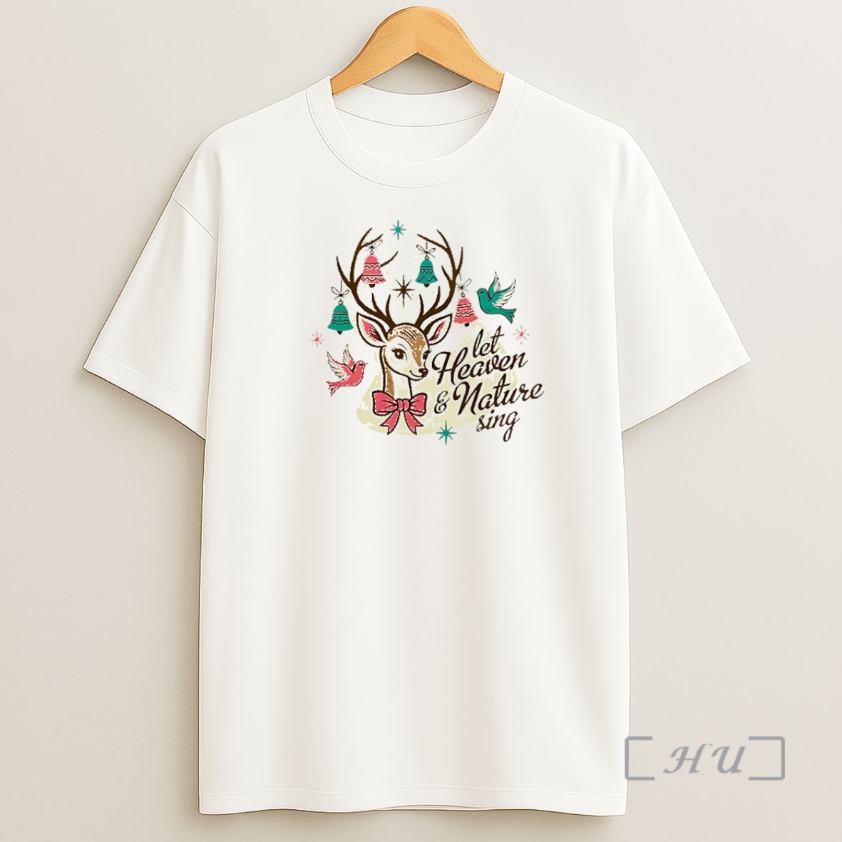 Officials Let Heaven And Nature Sing Christmas Retro Christmas Shirt Sweatshirt Tee