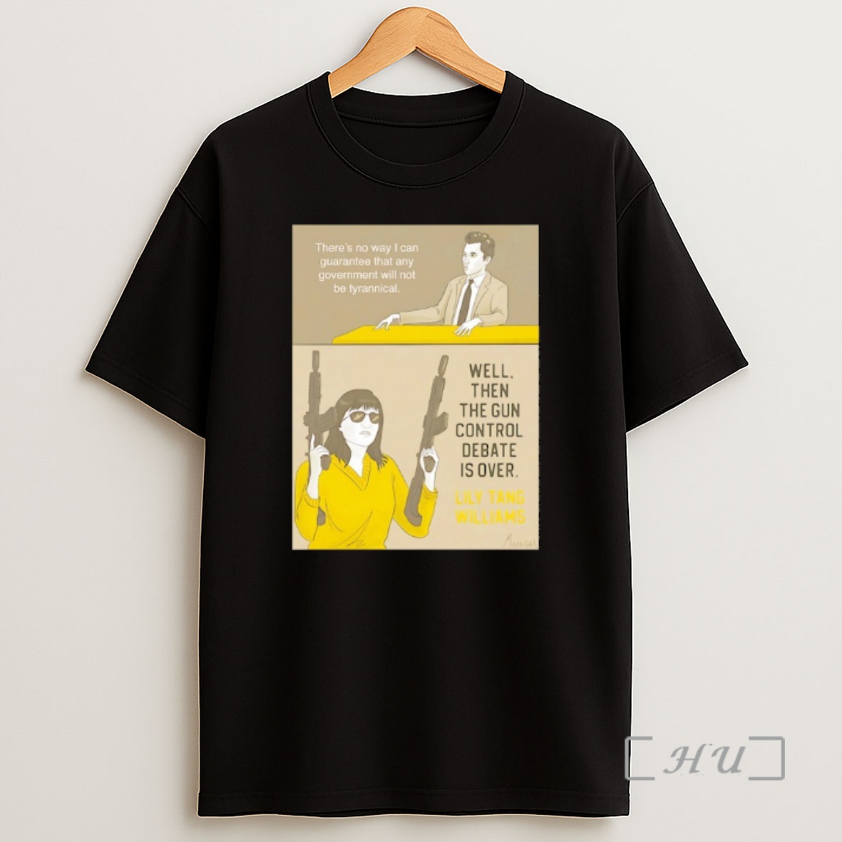 Officials Lily Tang Williams Well Then The Gun Control Debate Is Over Meme Shirt Sweatshirt Tee