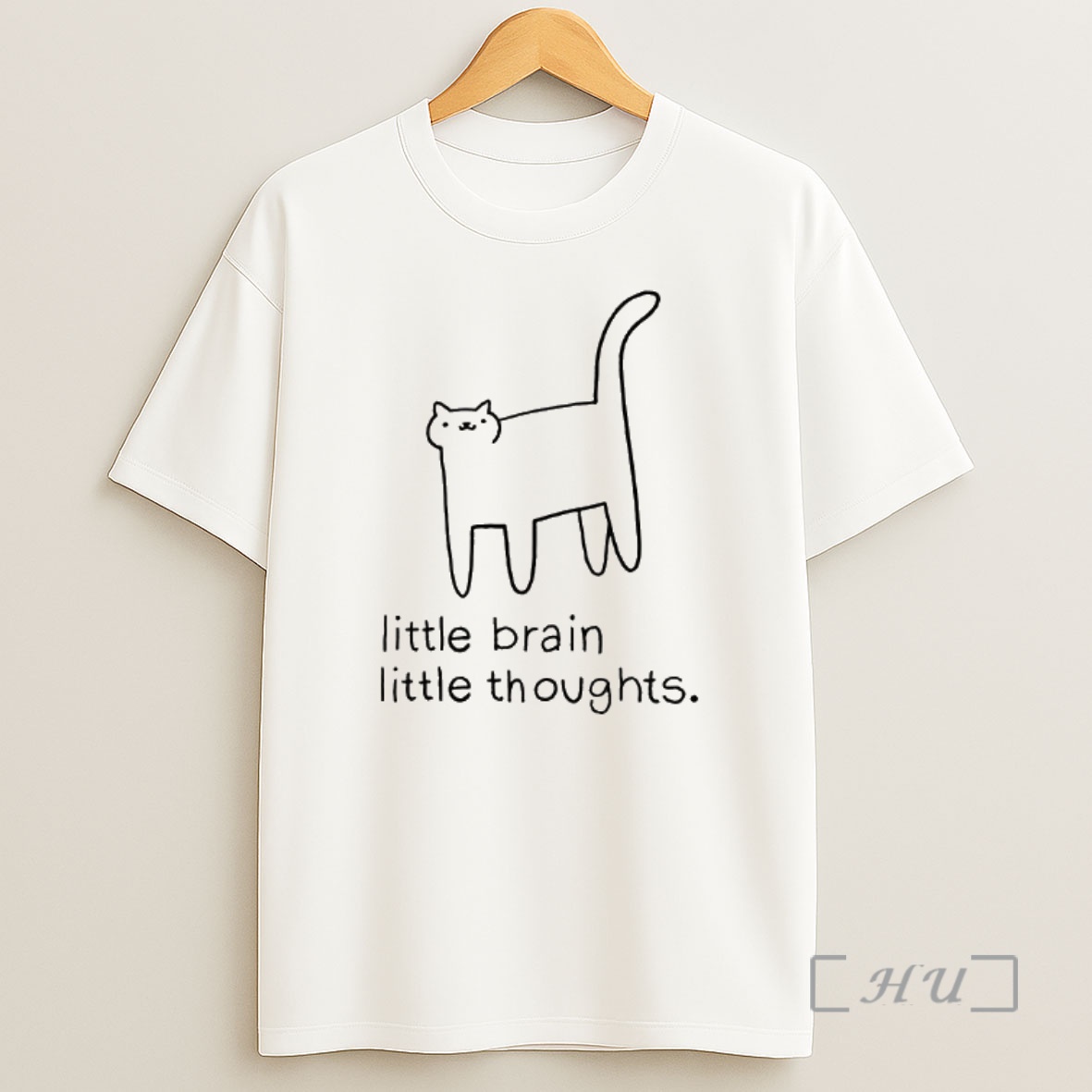Officials Little Brain Little Thoughts Cat Sketch Shirt Sweatshirt Tee