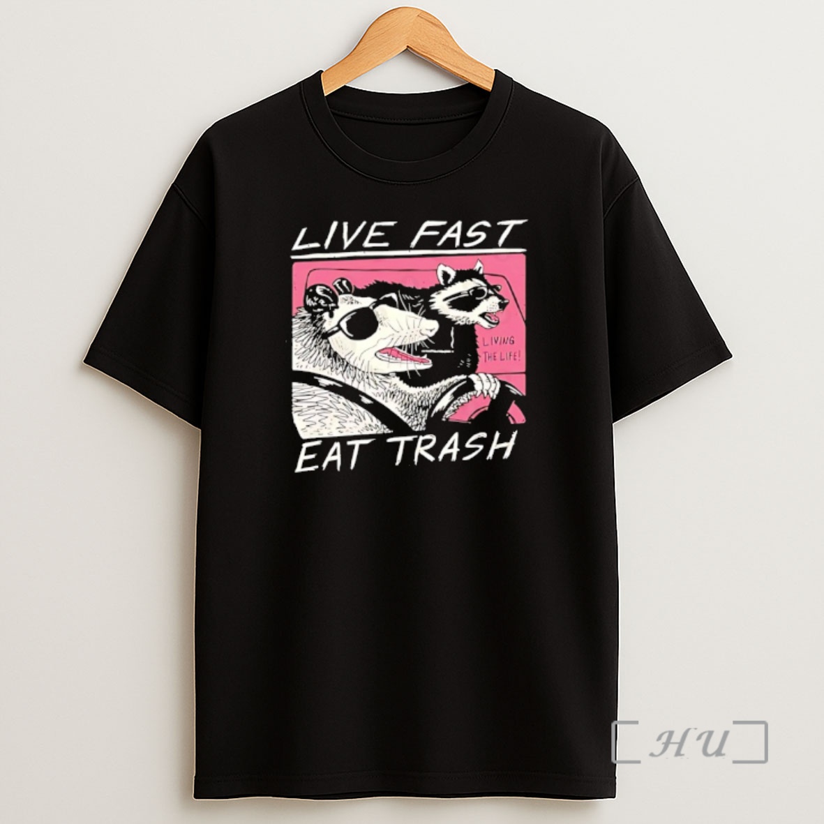 Officials Live Fast Eat Trash Opossum Raccoon Premium Shirt Sweatshirt Tee
